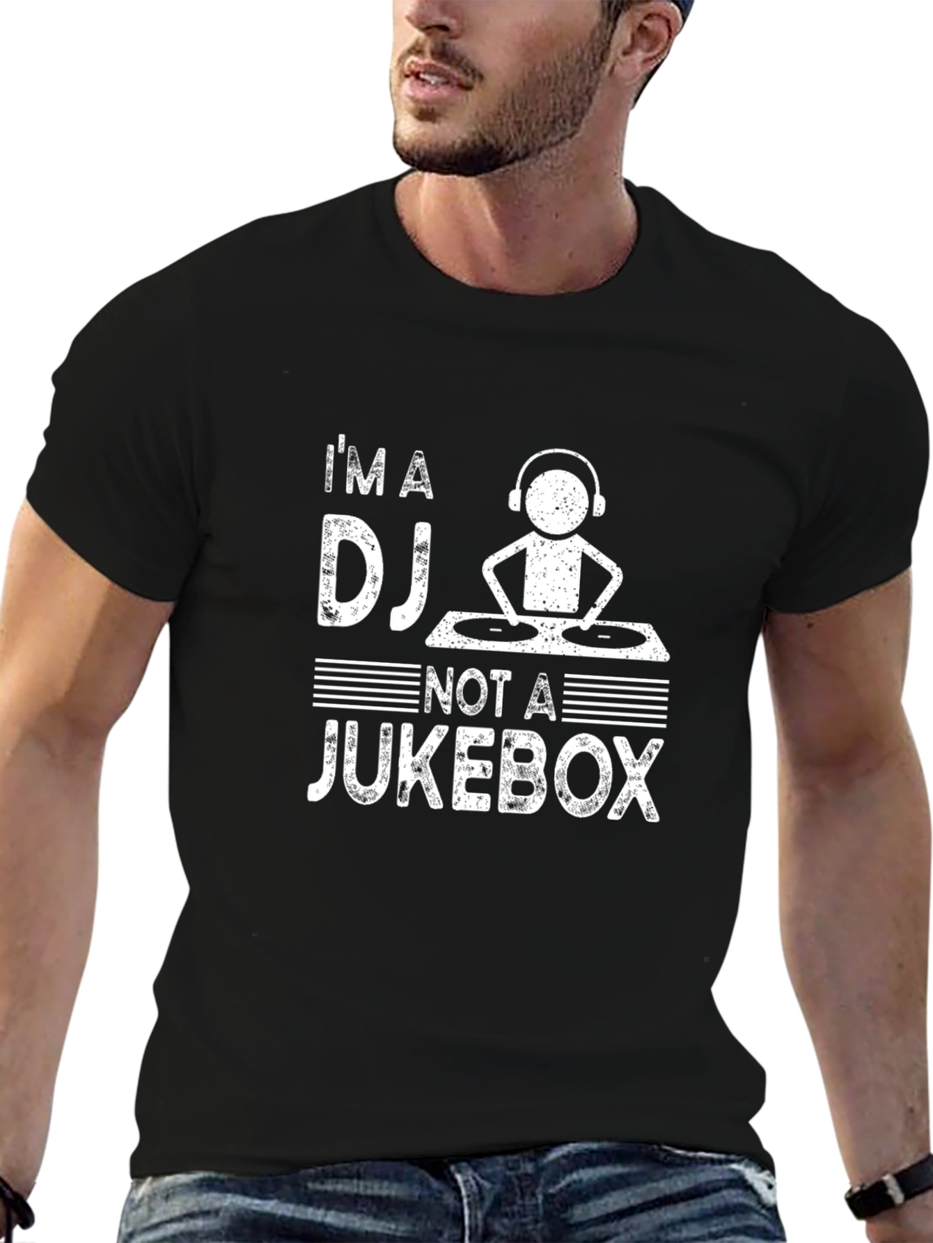 Im a DJ Not a Jukebox Graphic Tee