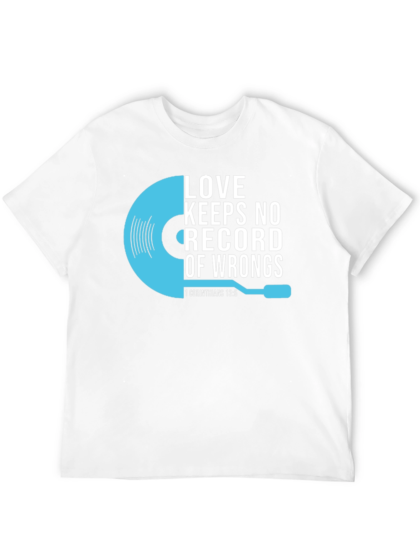 Love Keeps No Record Christian T-Shirt