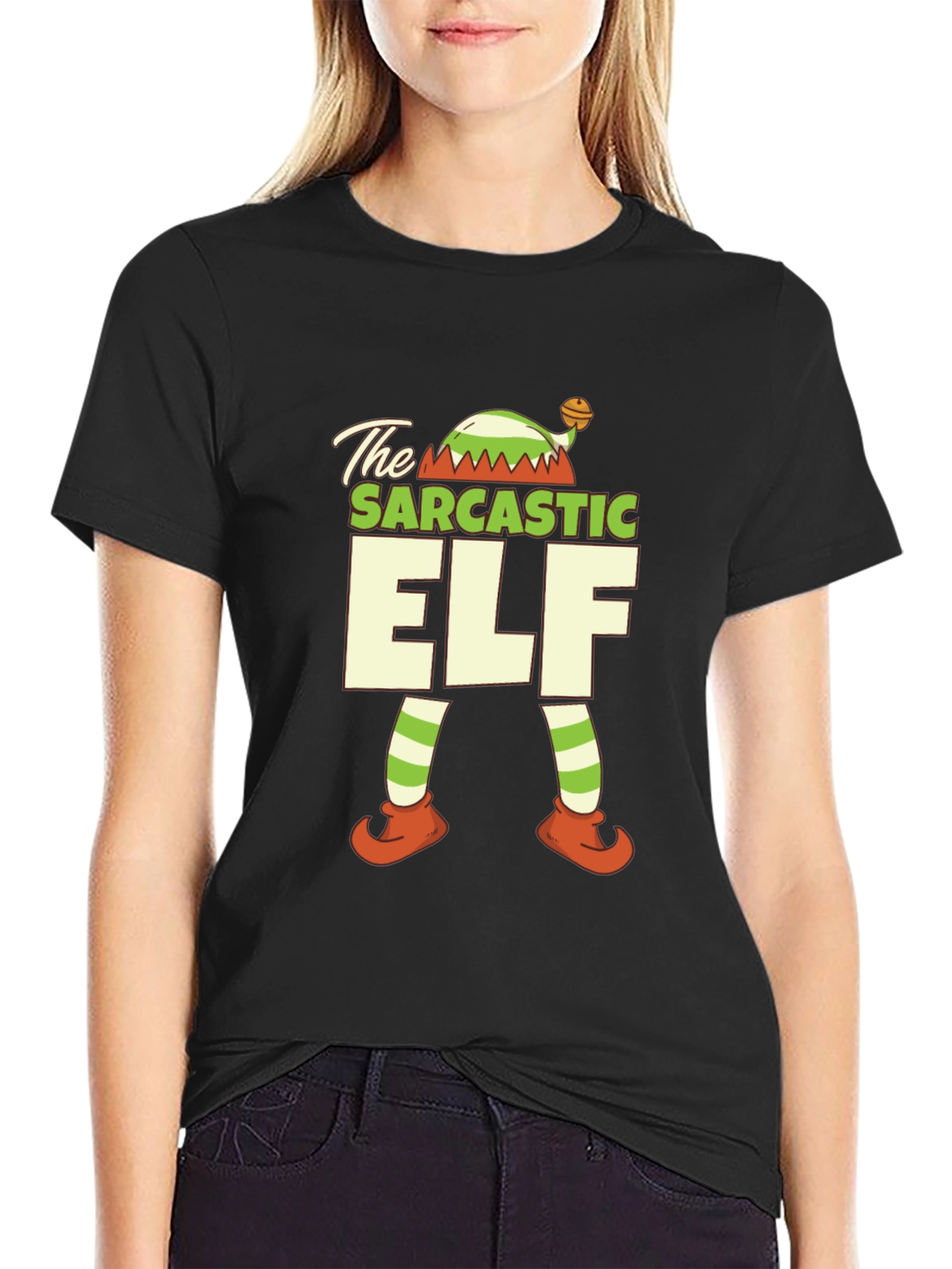 Sarcastic Elf Holiday T-Shirt