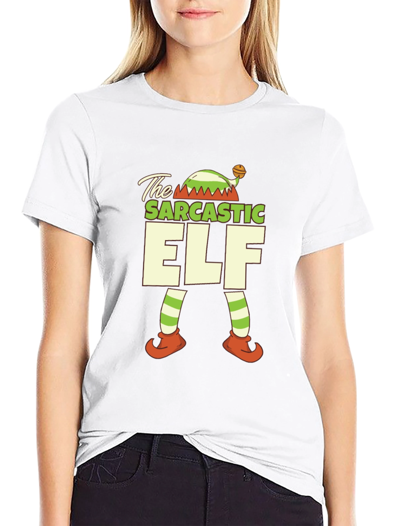 Sarcastic Elf Holiday T-Shirt