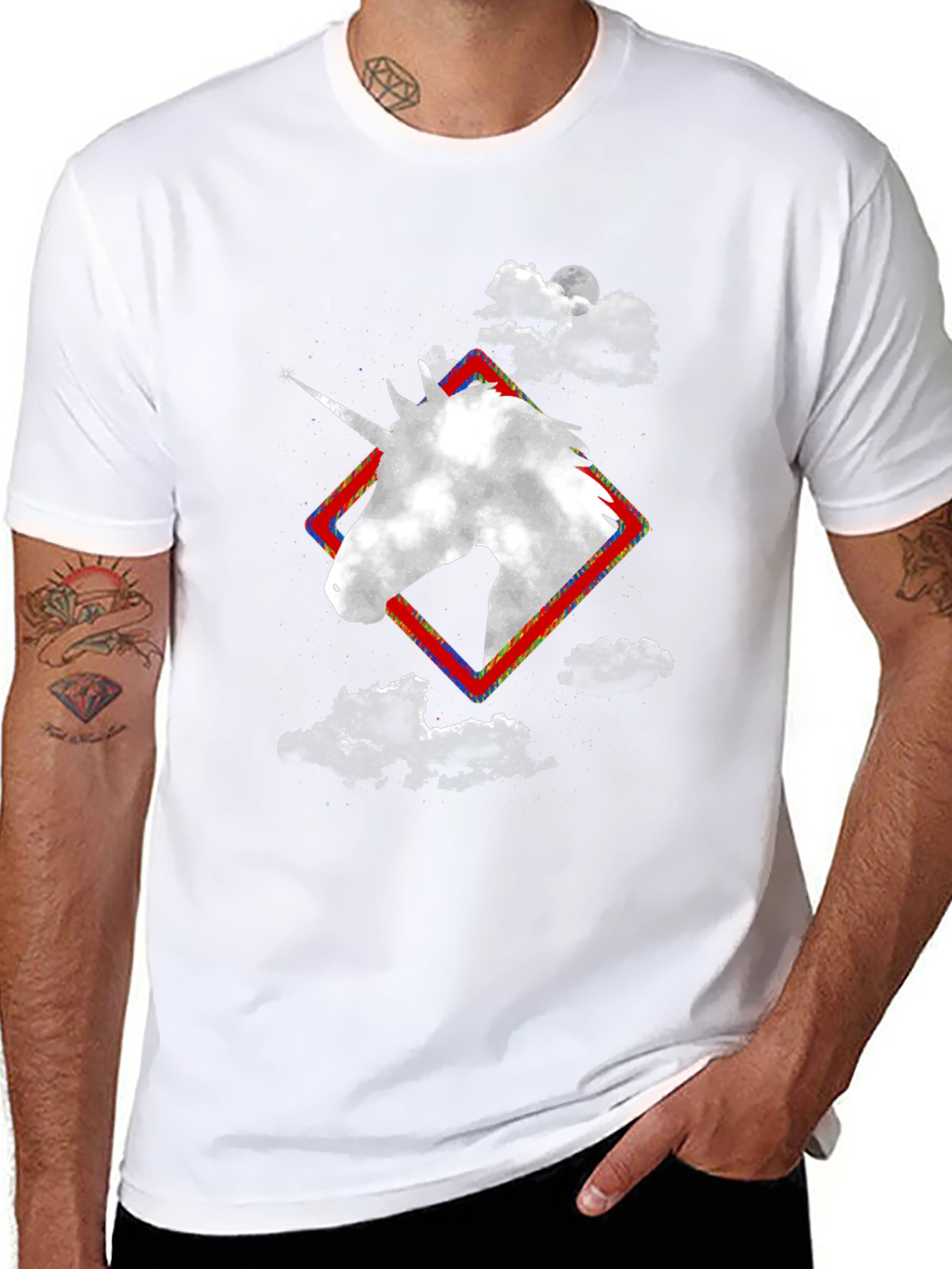 Cloud Unicorn Graphic Tee