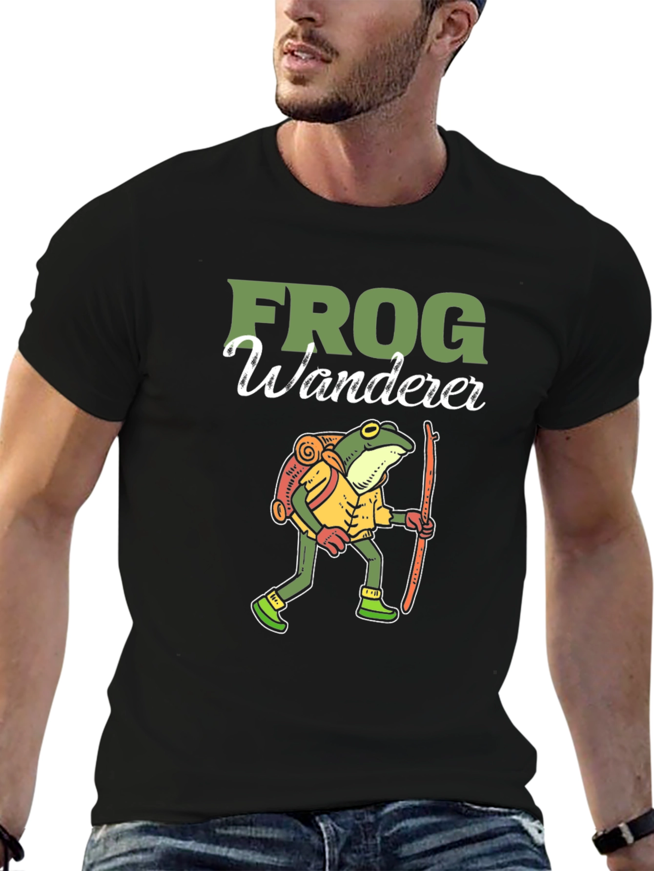 Frog Wanderer Graphic T-Shirt