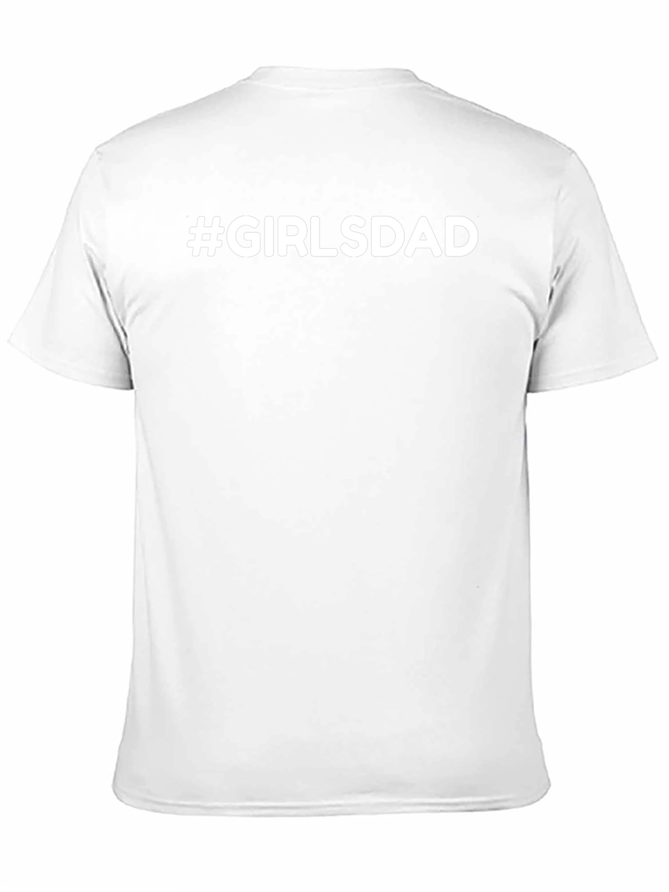 #GirlsDad Black T-Shirt - Show Your Pride