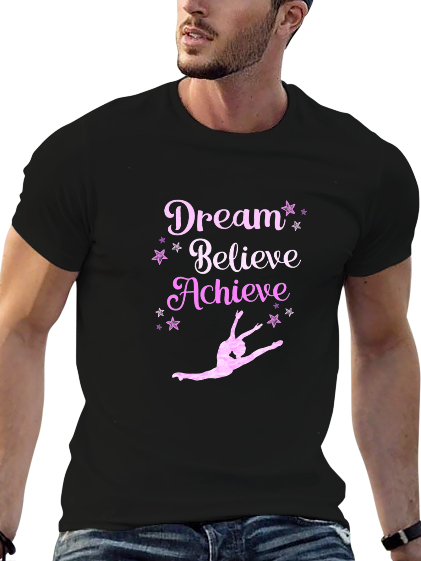Dream Believe Achieve Gymnastics T-Shirt