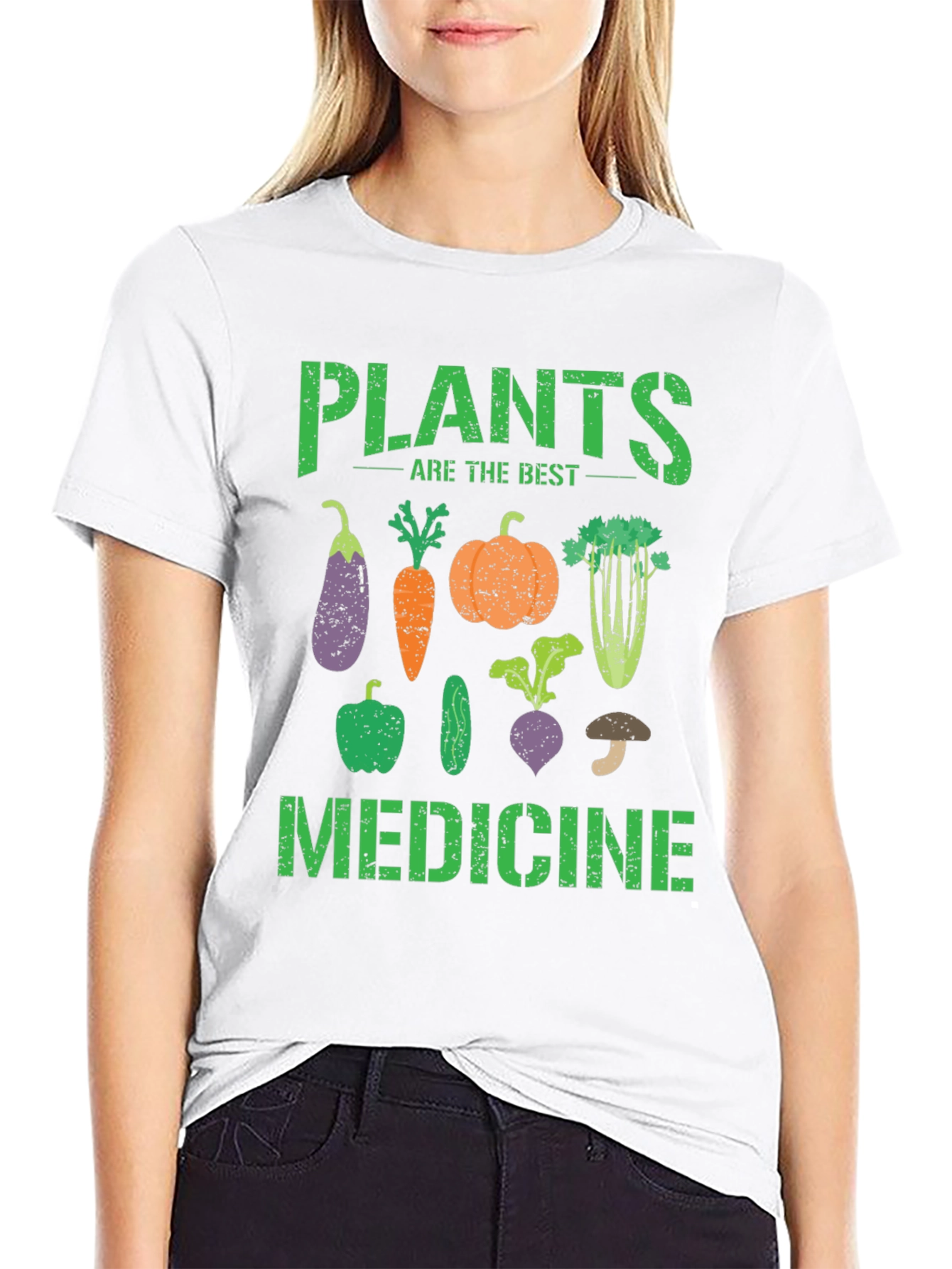 Plants Are The Best Medicine Graphic Tee