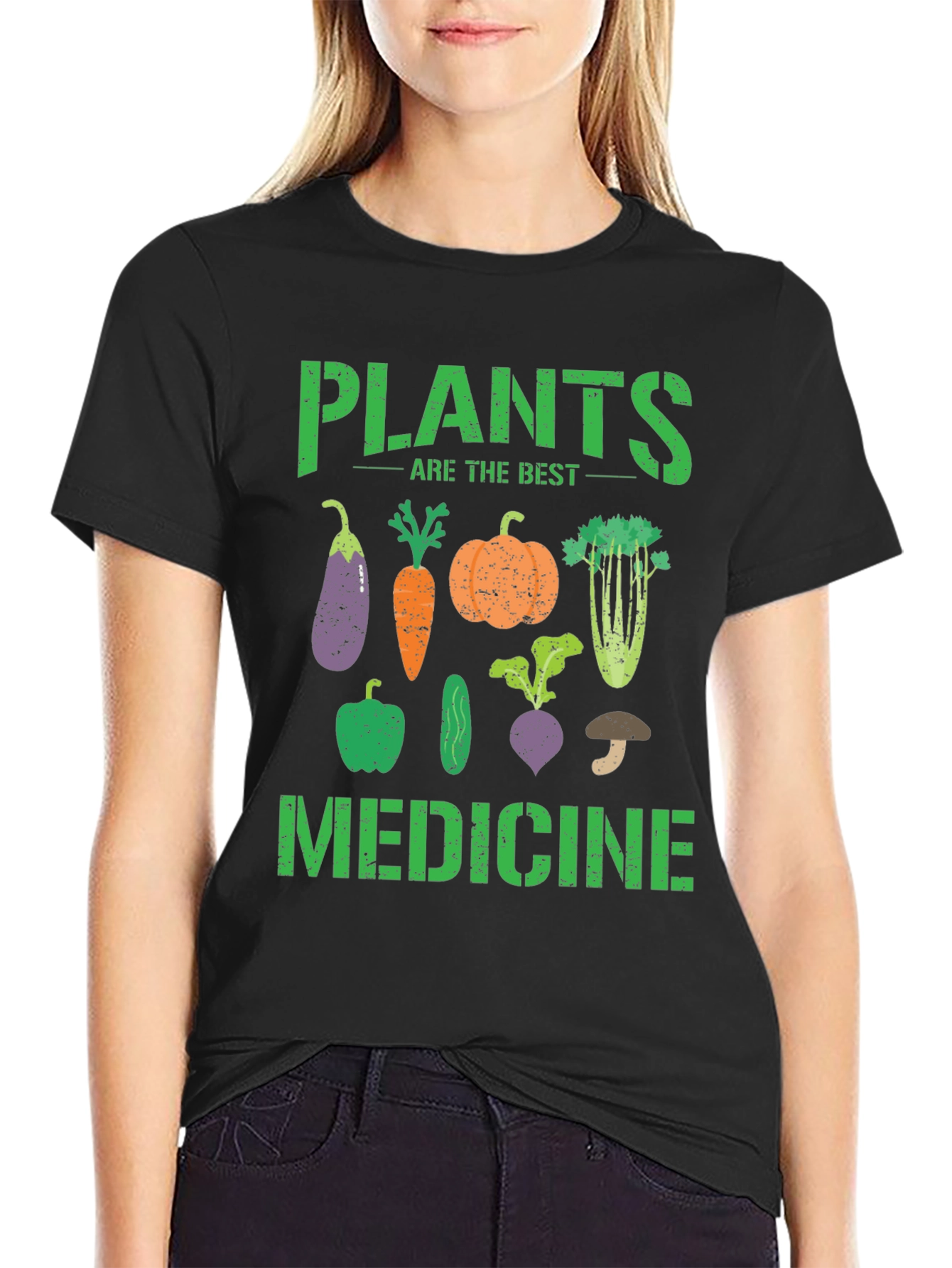 Plants Are The Best Medicine Graphic Tee