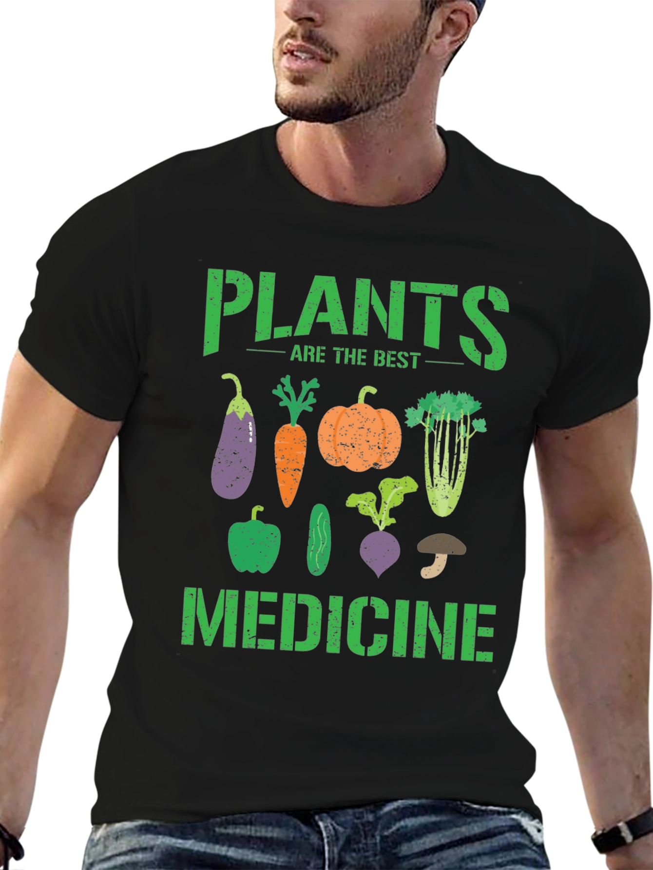 Plants Are The Best Medicine Graphic Tee