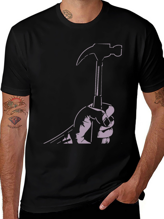 Hammer Time Black Graphic Tee