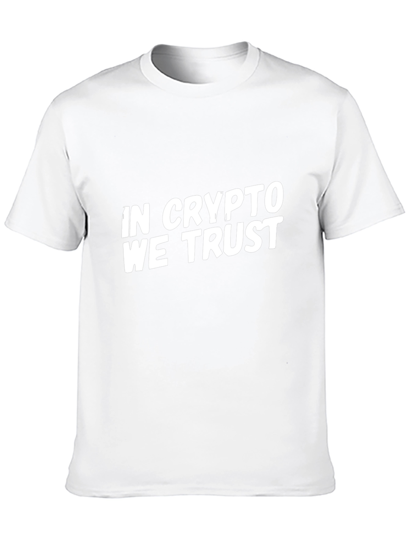 In Crypto We Trust Black T-Shirt