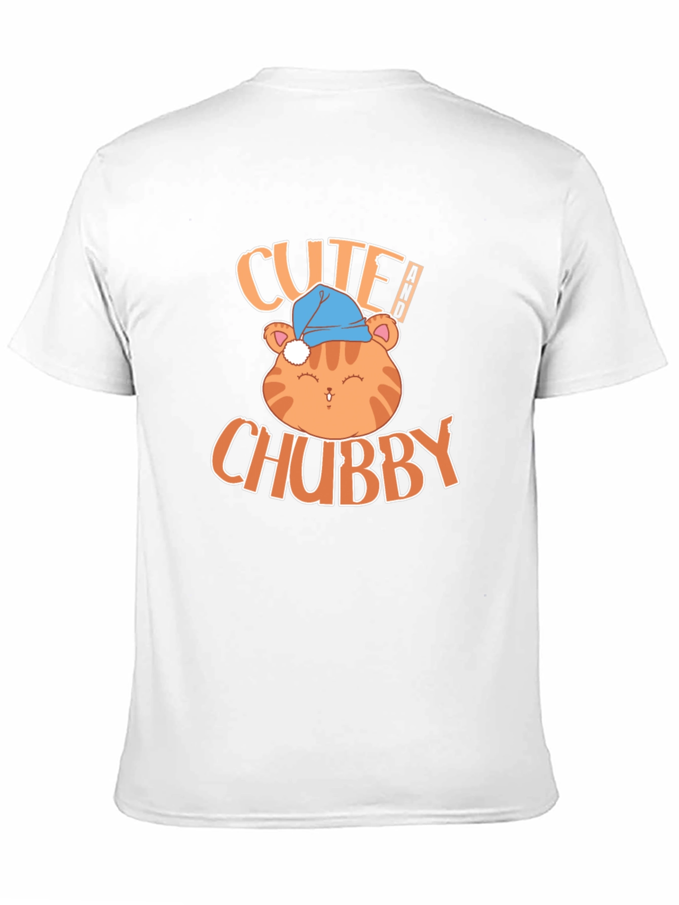 Cute Chubby Cat T-Shirt - Soft & Stylish!