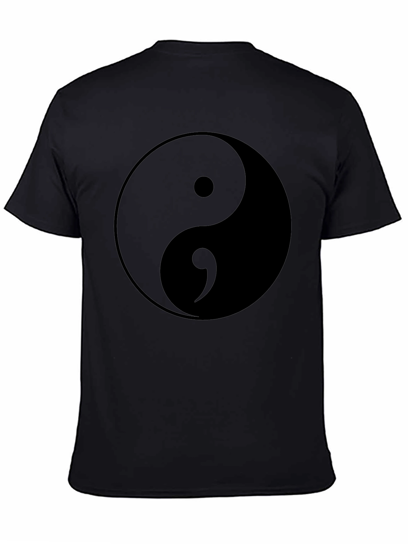 Yin Yang Graphic Tee - Balance and Style