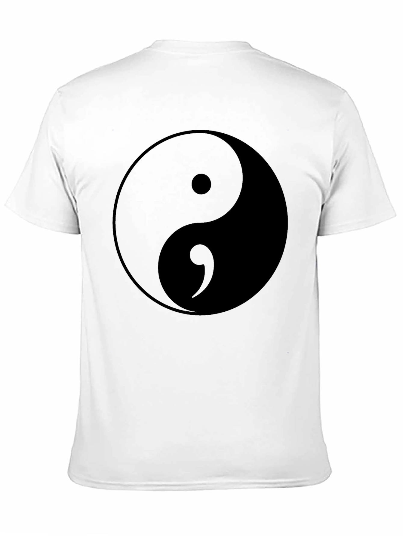 Yin Yang Graphic Tee - Balance and Style
