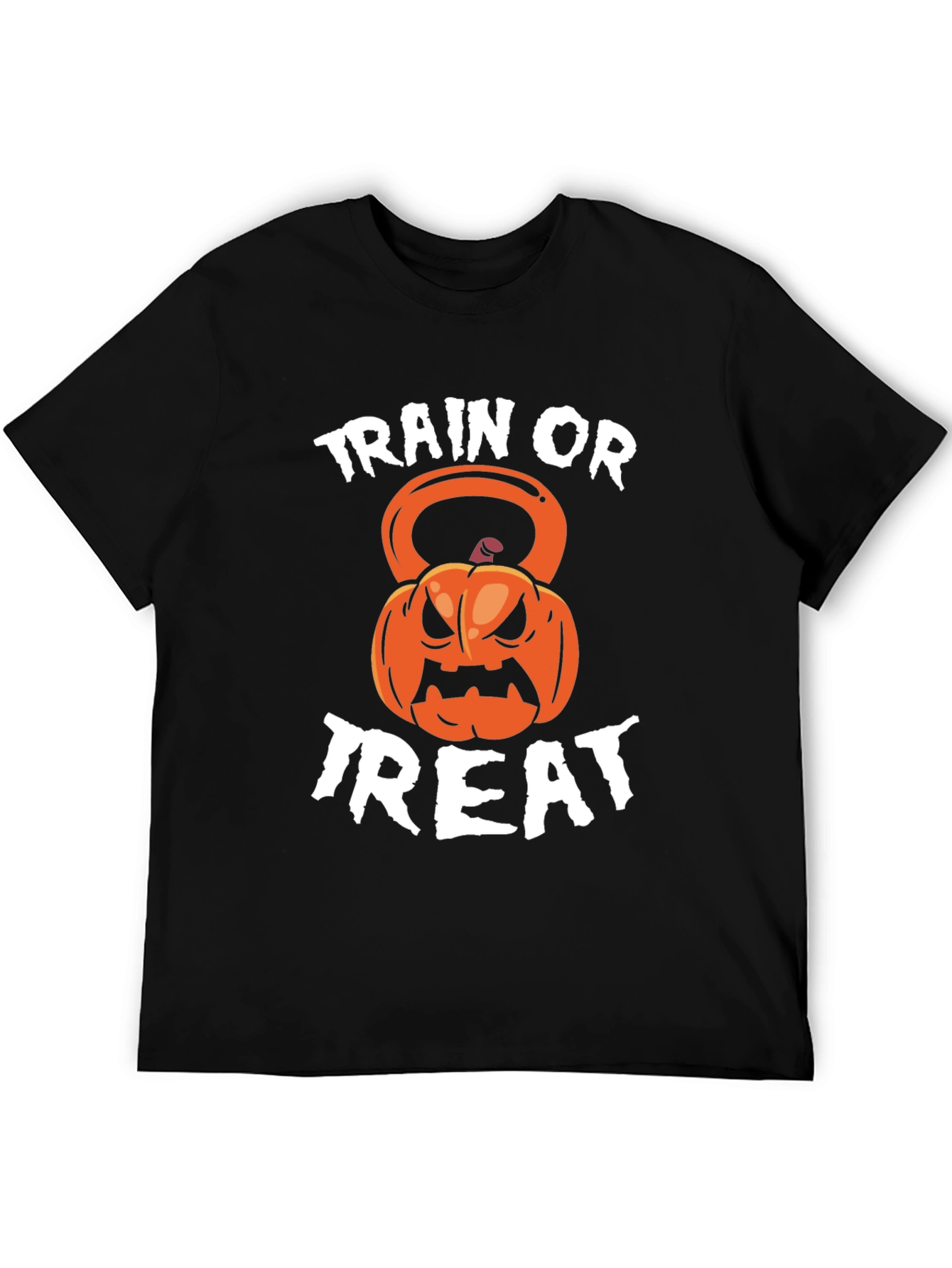 Train or Treat Halloween Gym Shirt