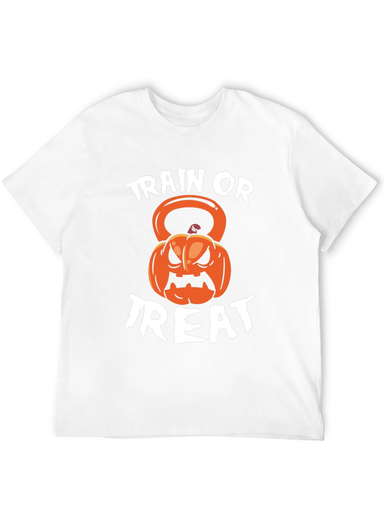 Train or Treat Halloween Gym Shirt