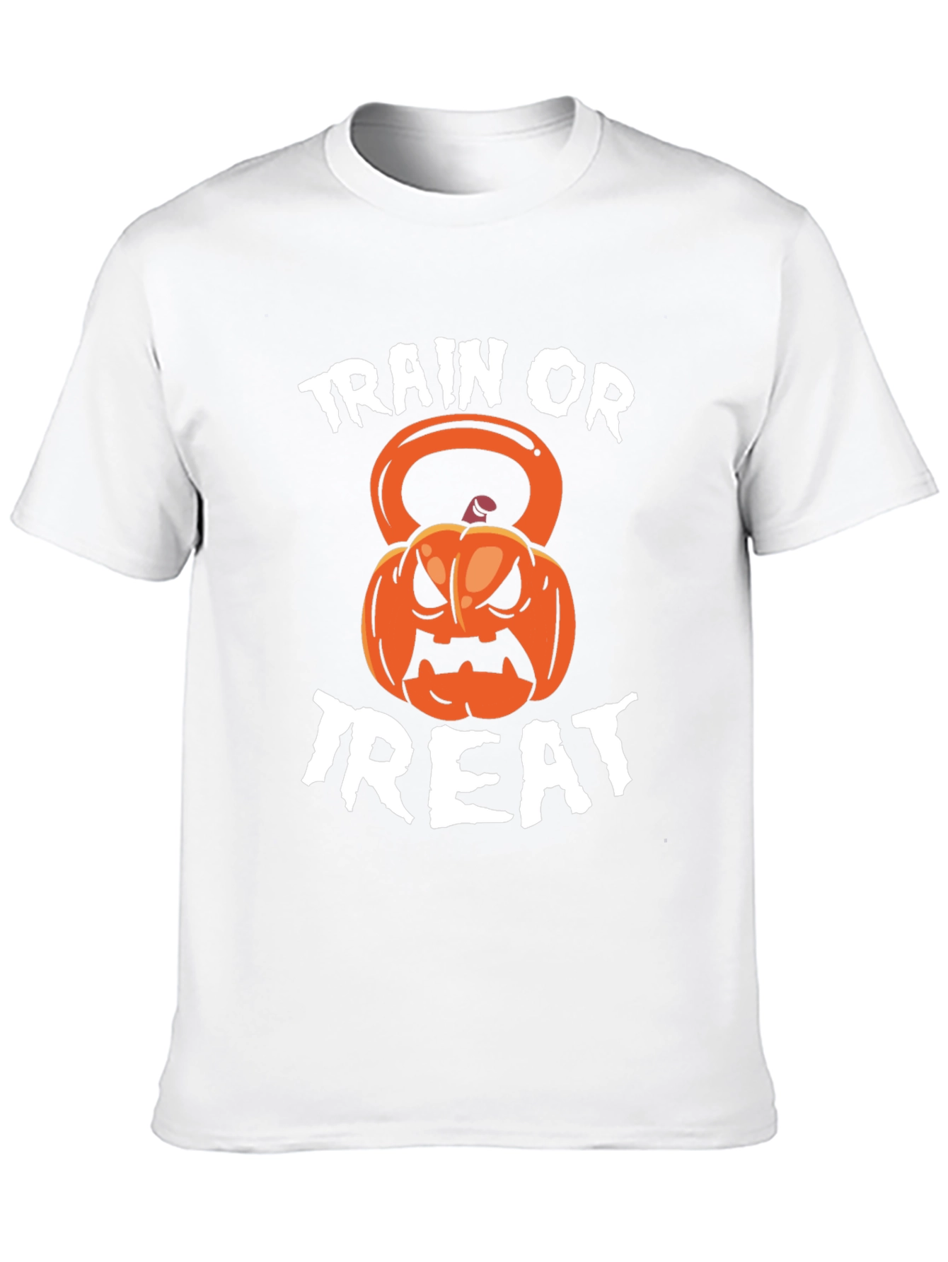Train or Treat Halloween Gym Shirt