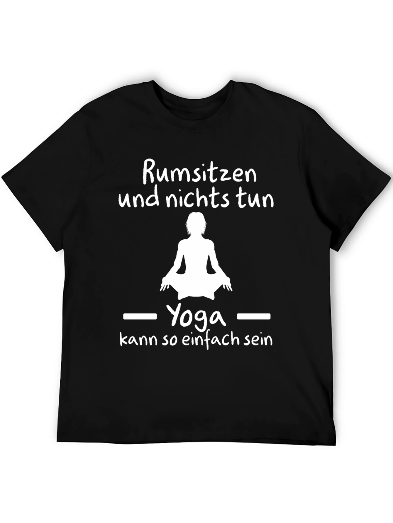 Yoga Meditation Graphic Tee - Relax and Unwind