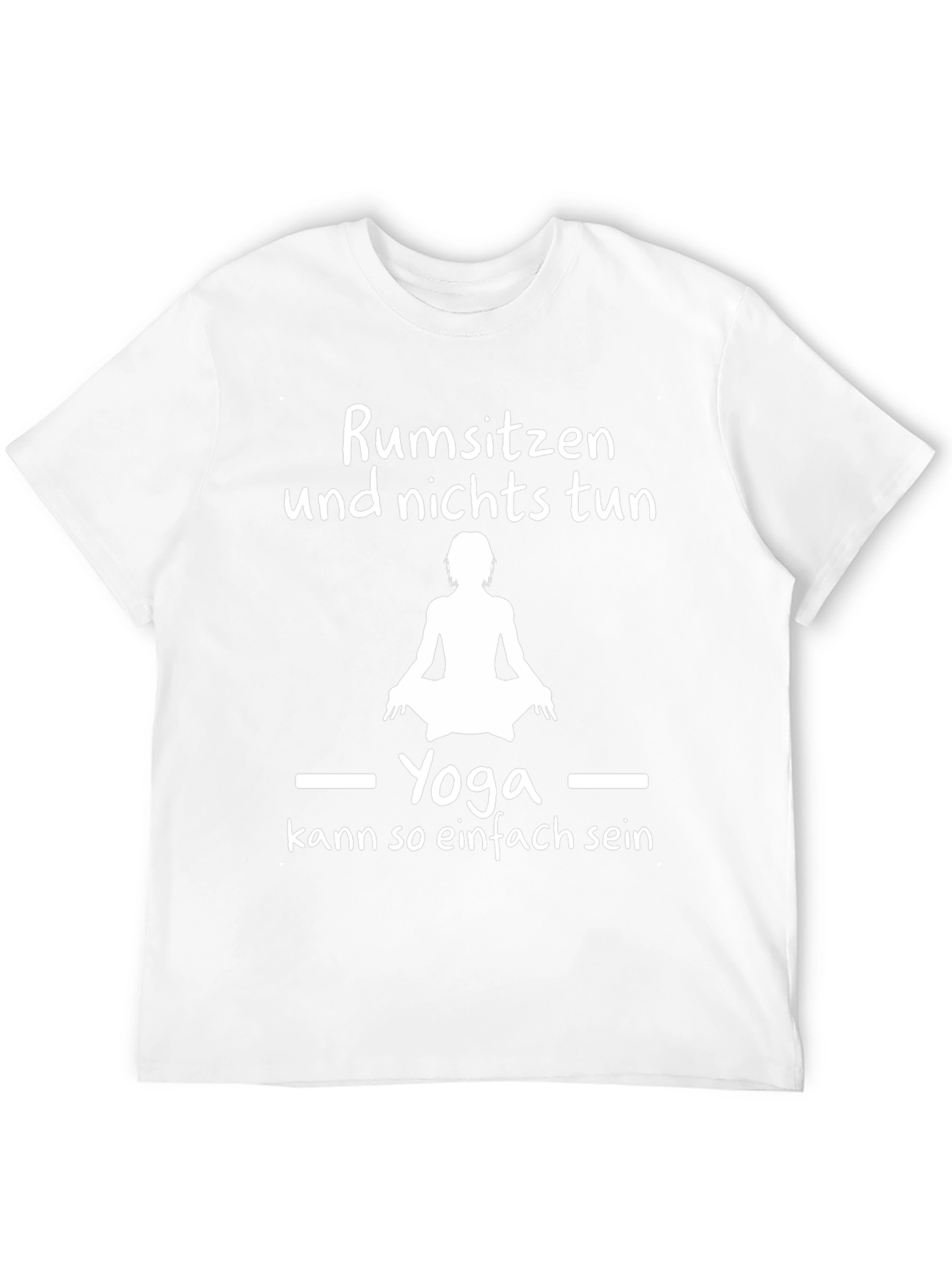 Yoga Meditation Graphic Tee - Relax and Unwind