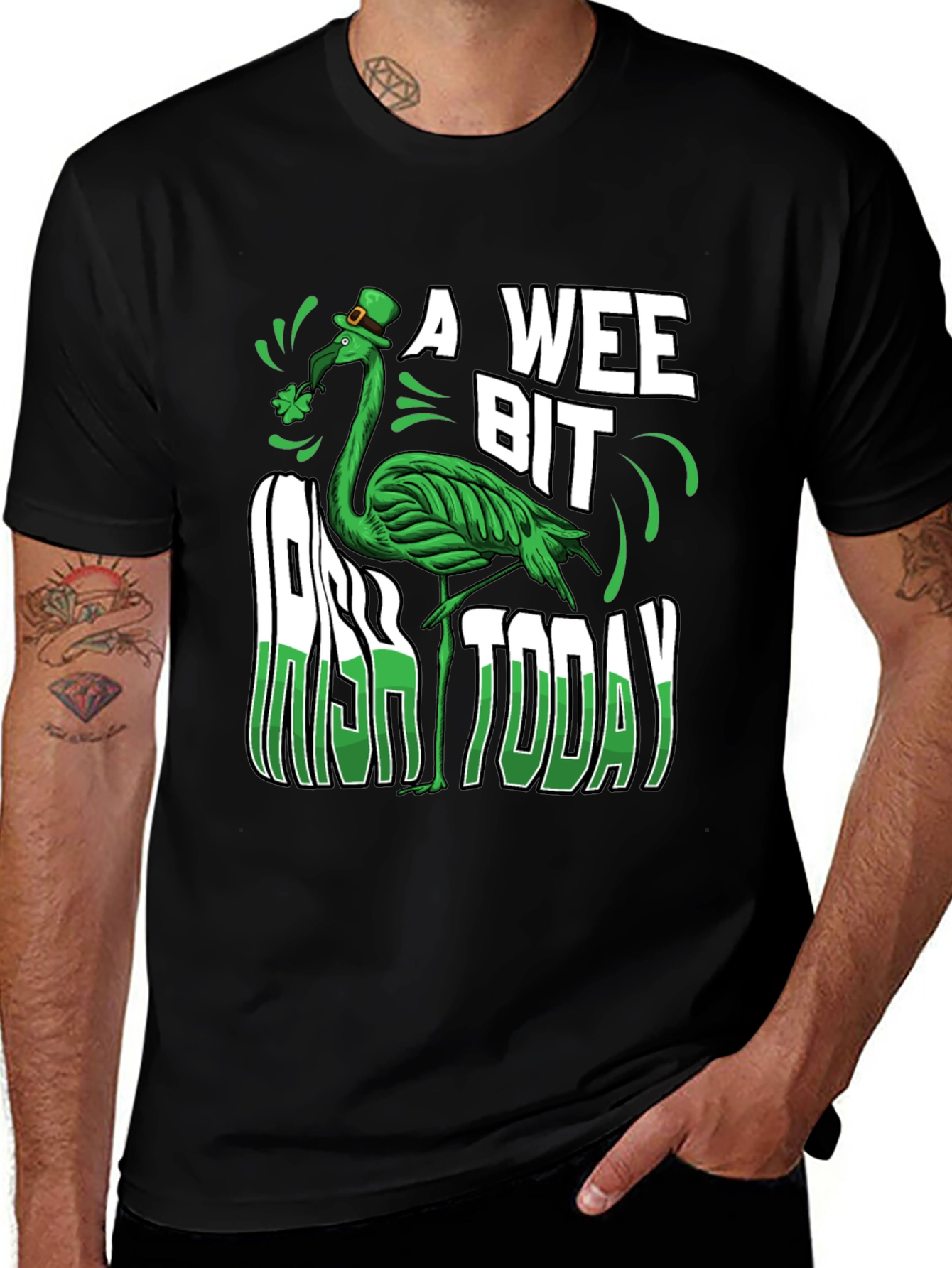 A Wee Bit Irish Today Graphic Tee