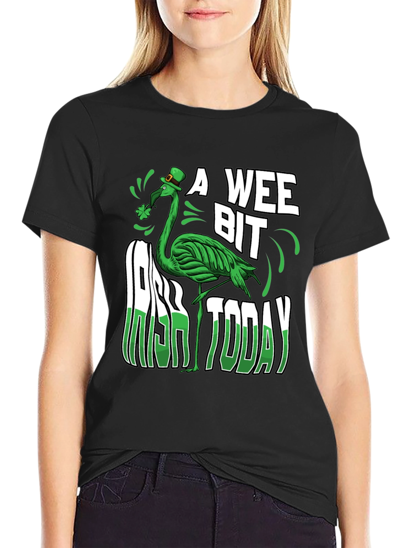 A Wee Bit Irish Today Graphic Tee