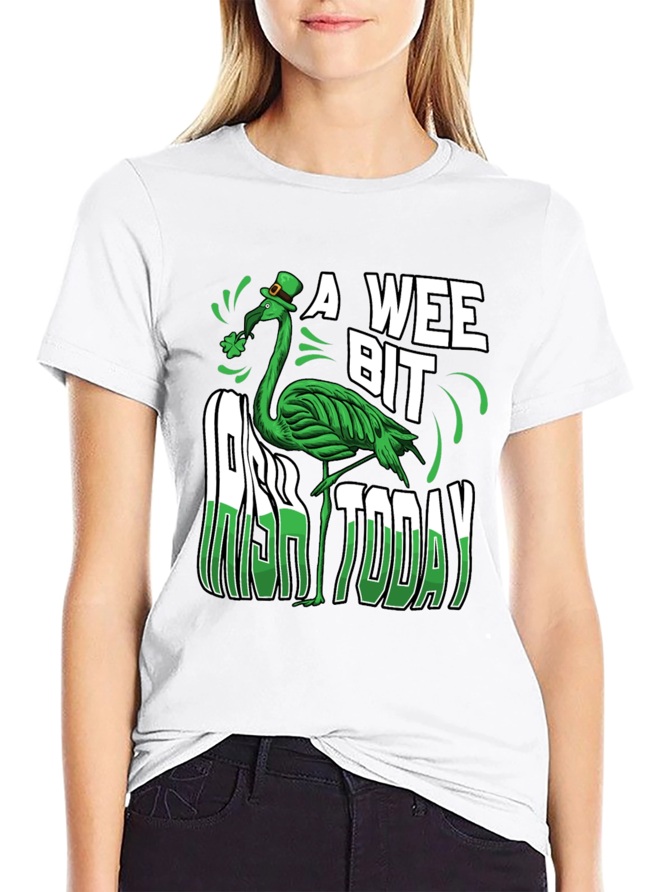A Wee Bit Irish Today Graphic Tee