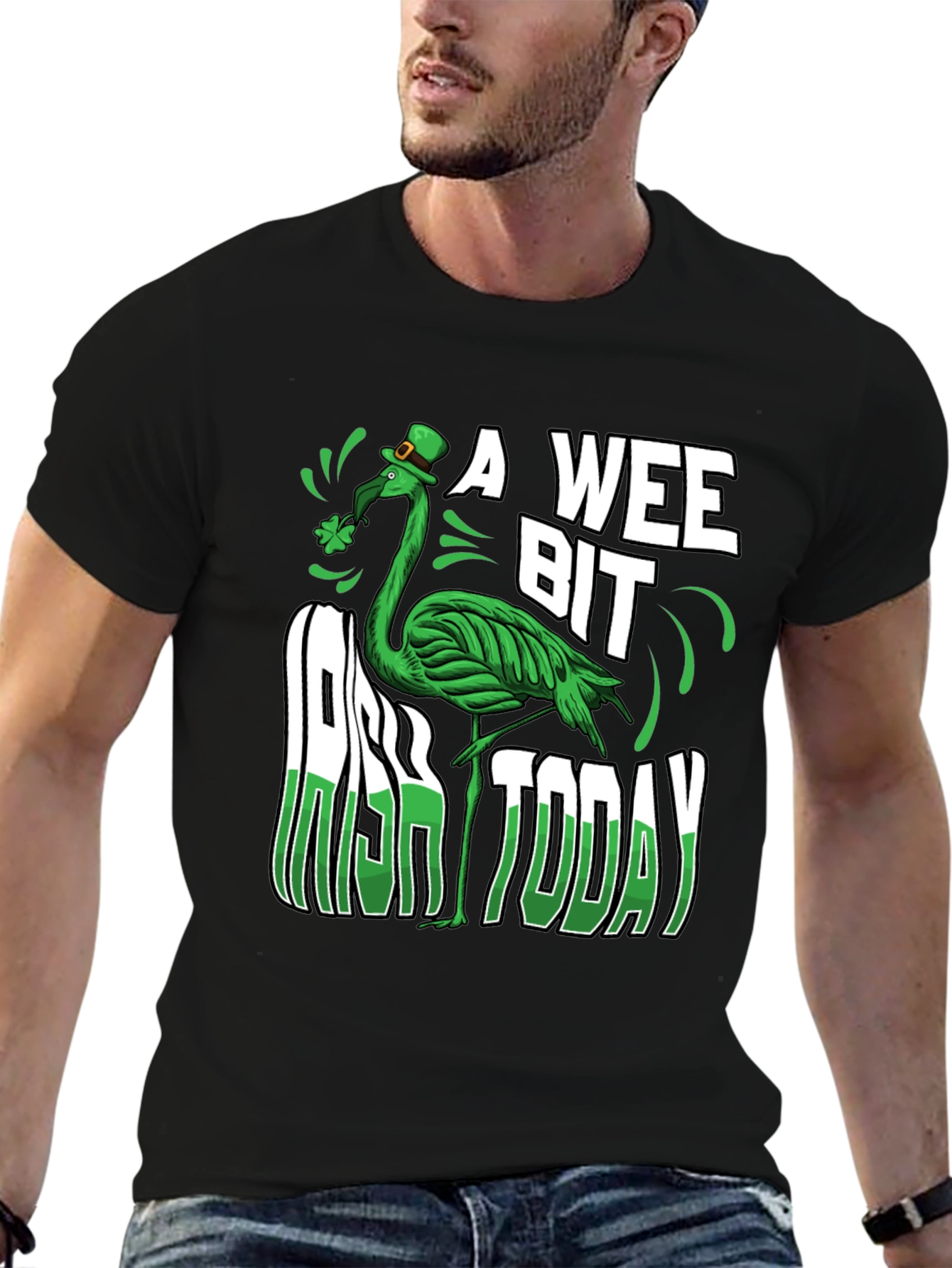 A Wee Bit Irish Today Graphic Tee