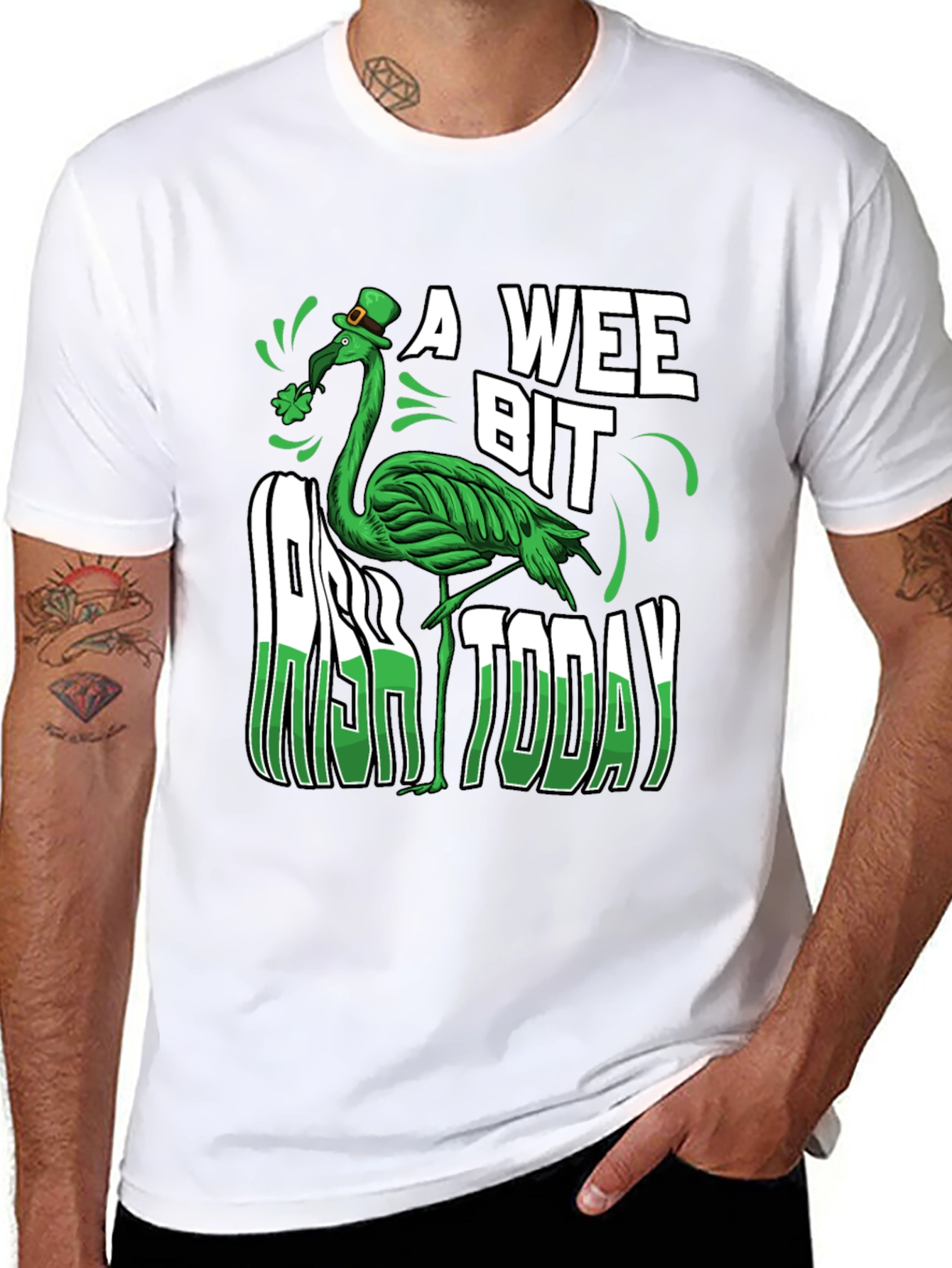 A Wee Bit Irish Today Graphic Tee