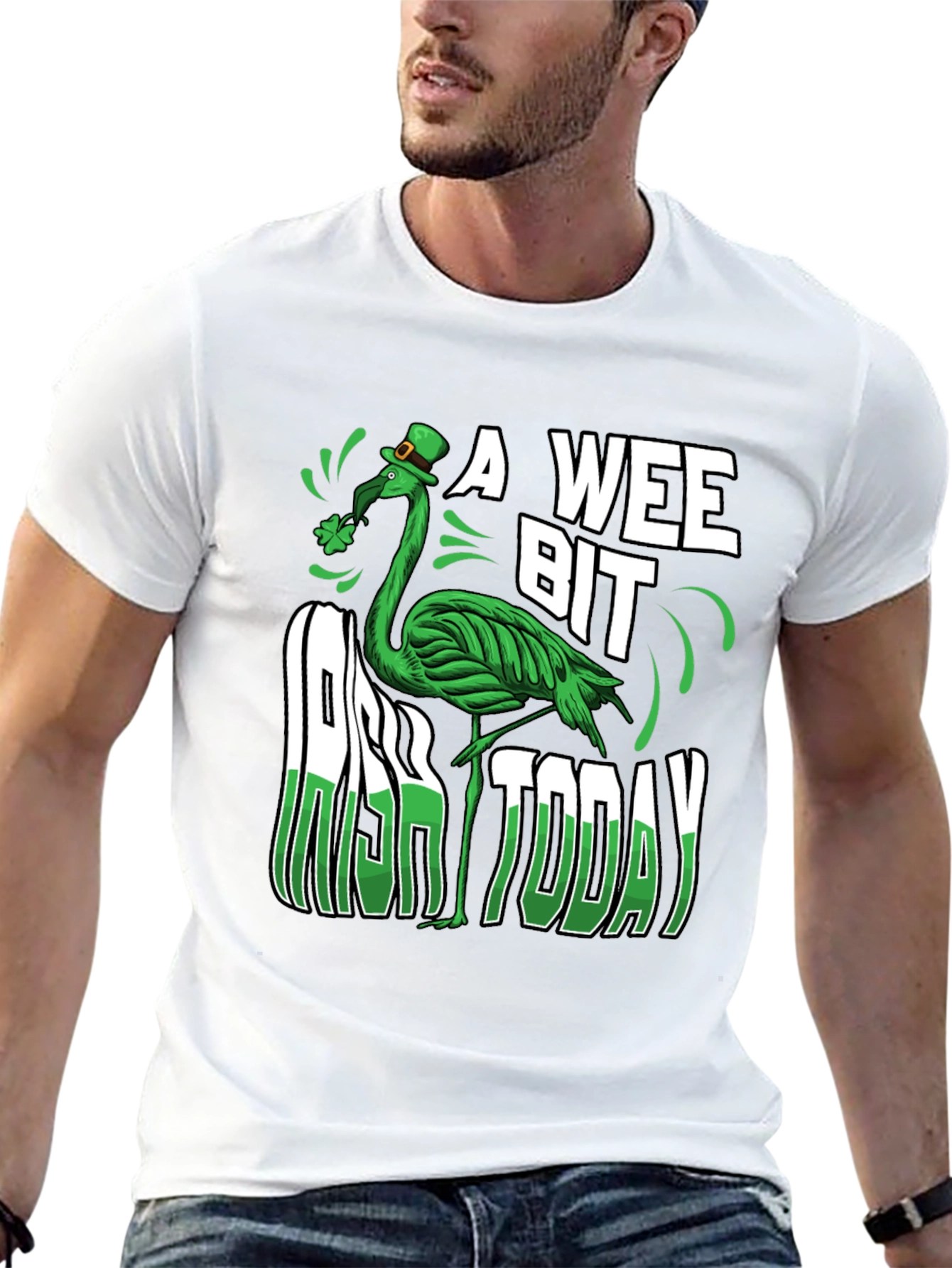 A Wee Bit Irish Today Graphic Tee