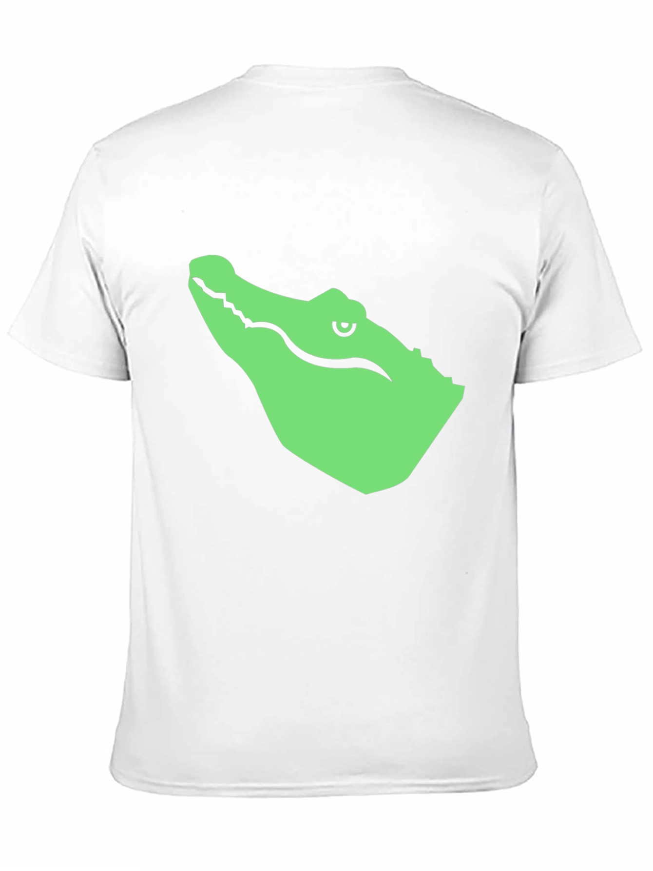 Alligator Graphic Tee - Black Cotton T-Shirt