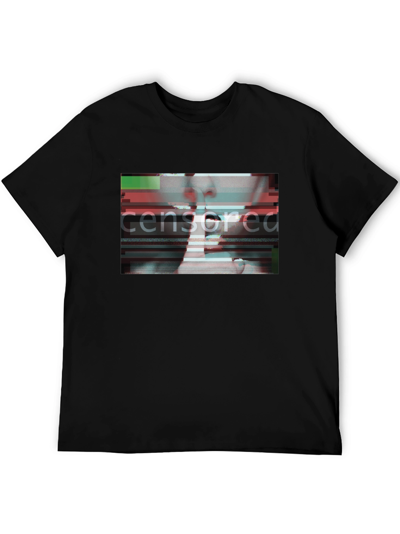 Censored Graphic T-Shirt - Edgy Streetwear Tee