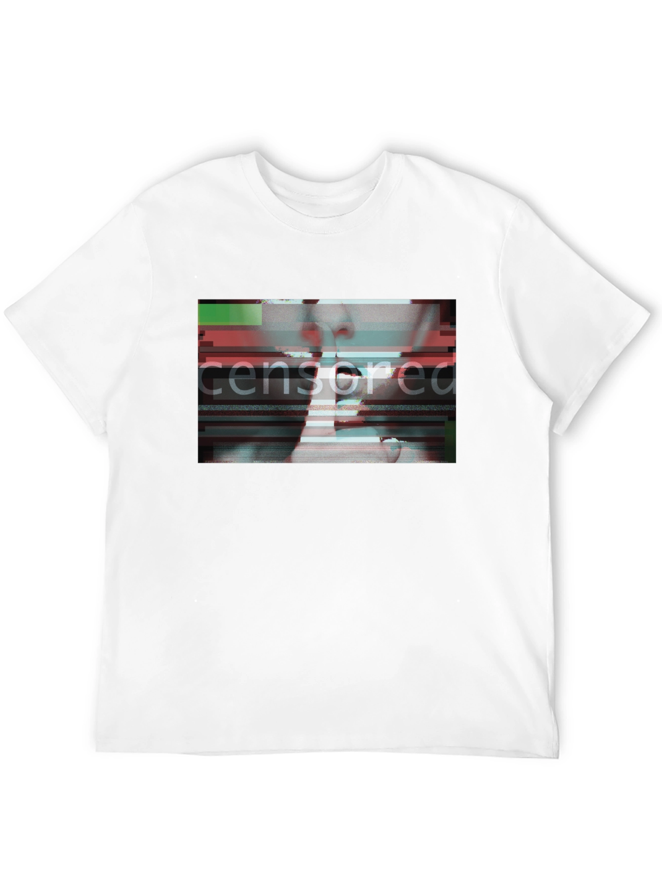 Censored Graphic T-Shirt - Edgy Streetwear Tee