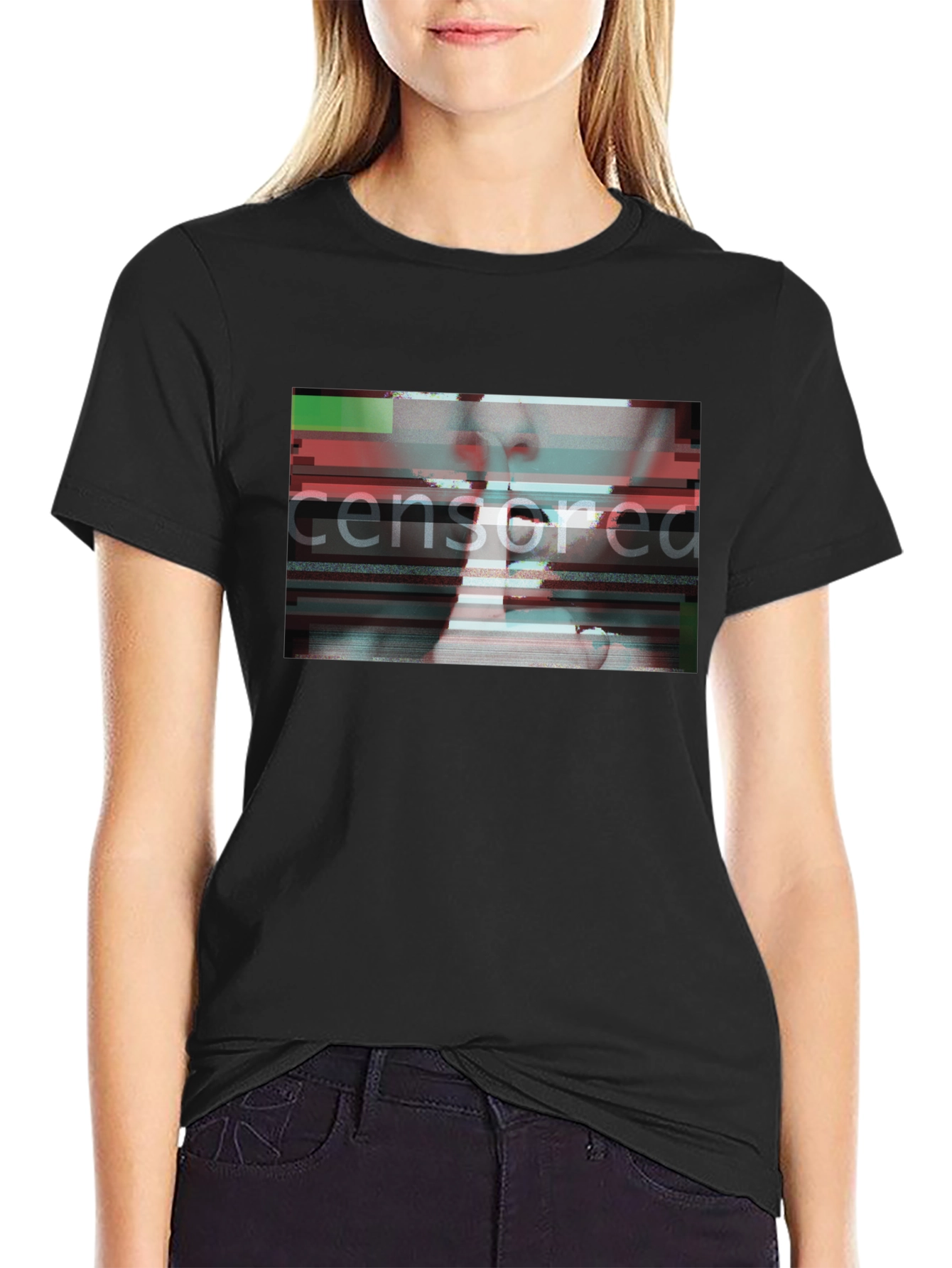 Censored Graphic T-Shirt - Edgy Streetwear Tee