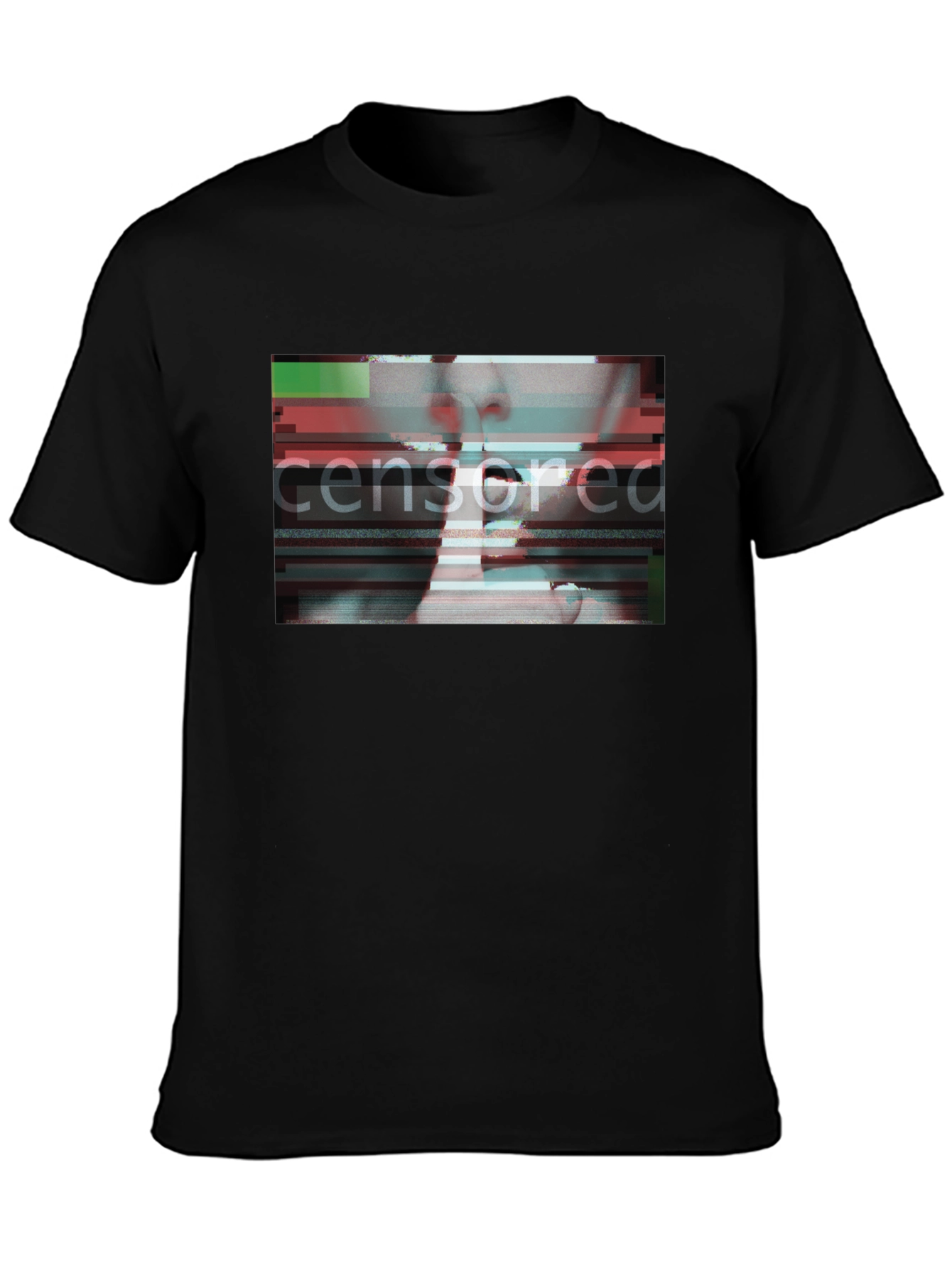Censored Graphic T-Shirt - Edgy Streetwear Tee