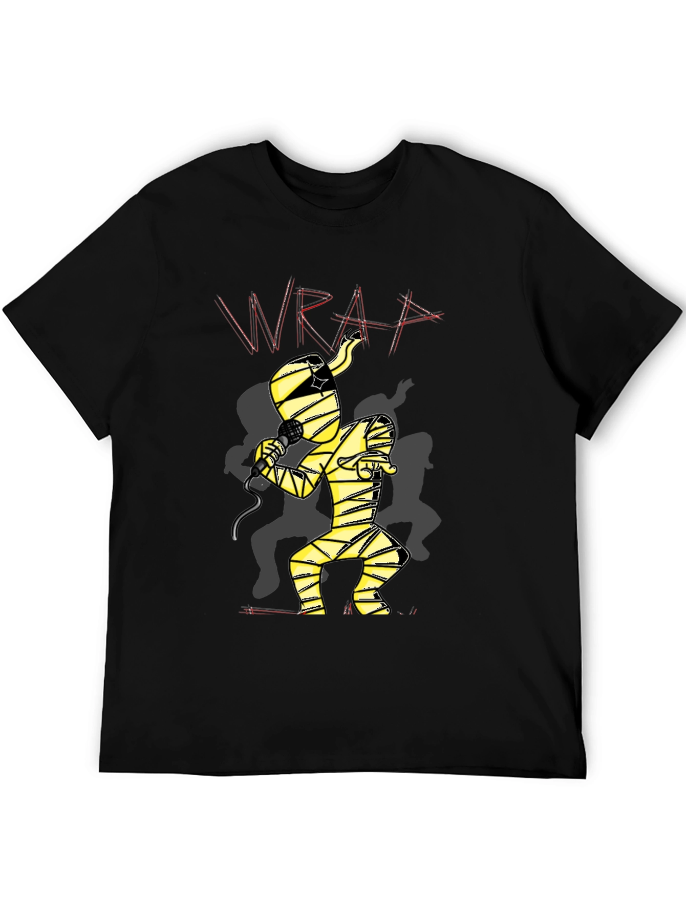 Wrap Mummy Rapper Graphic Tee