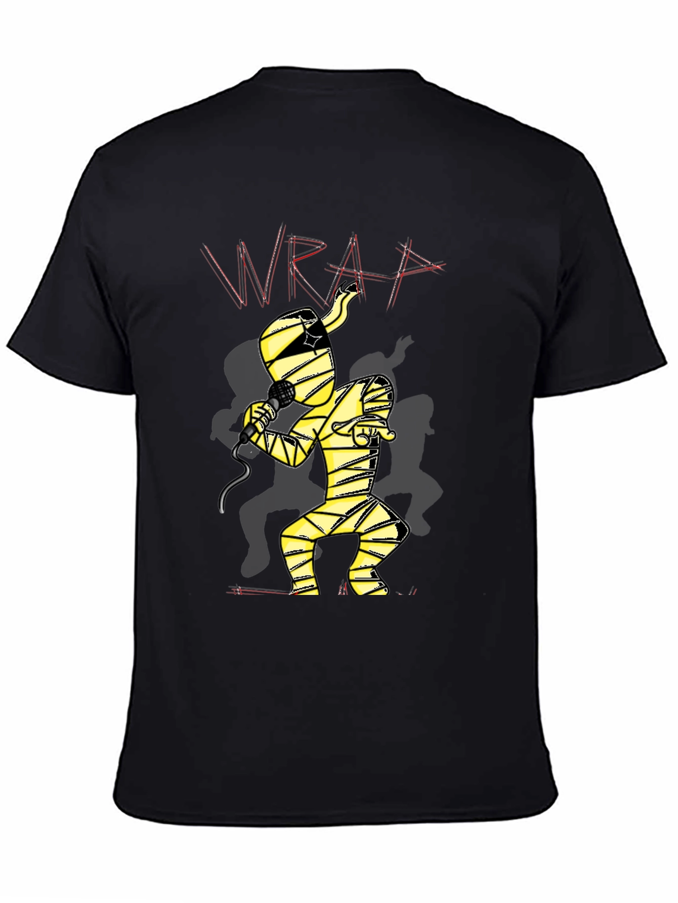 Wrap Mummy Rapper Graphic Tee