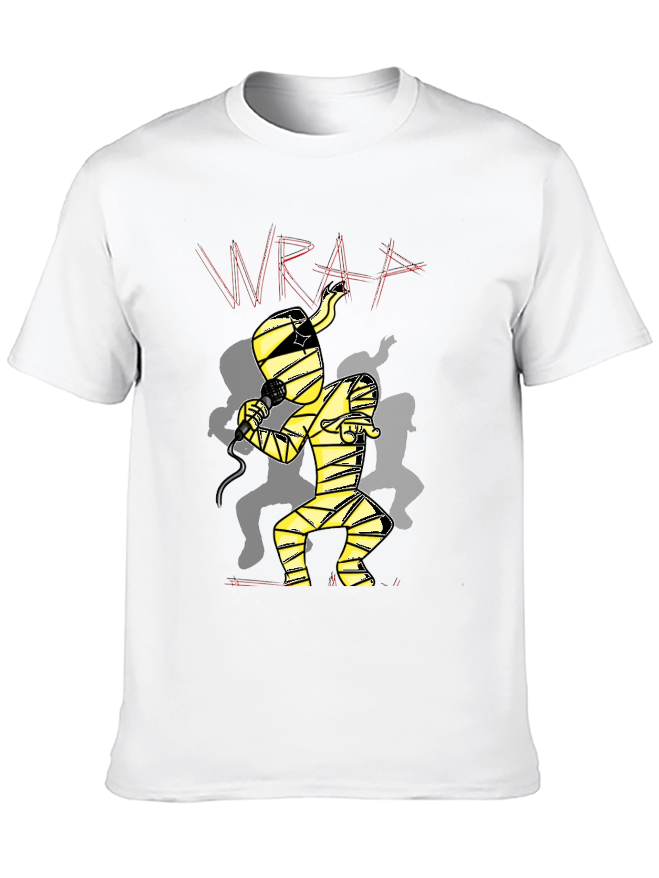 Wrap Mummy Rapper Graphic Tee