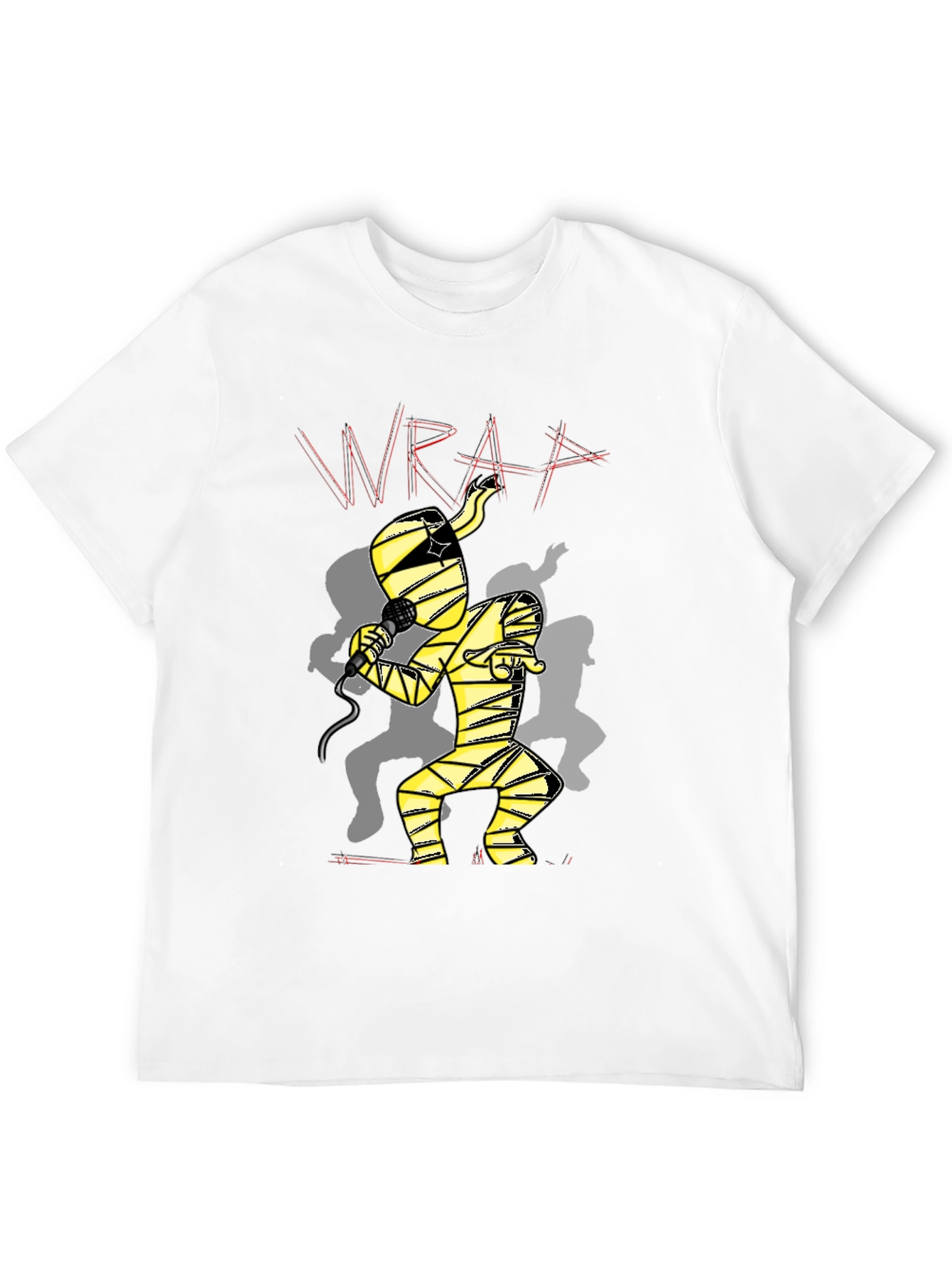 Wrap Mummy Rapper Graphic Tee