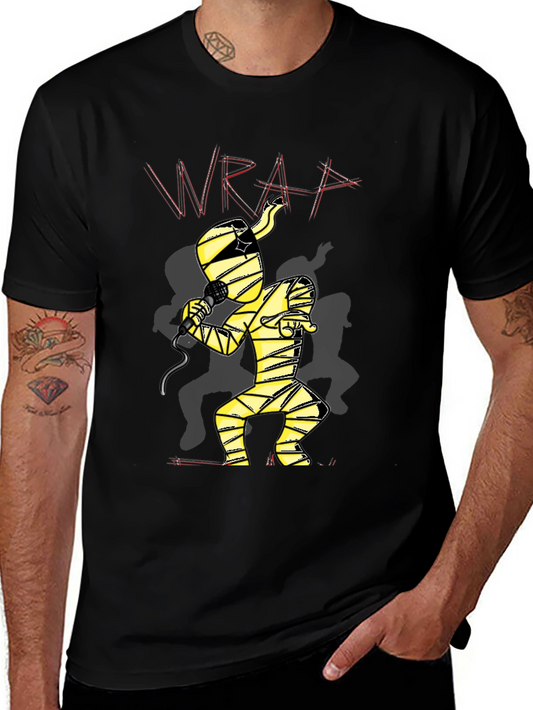 Wrap Mummy Rapper Graphic Tee