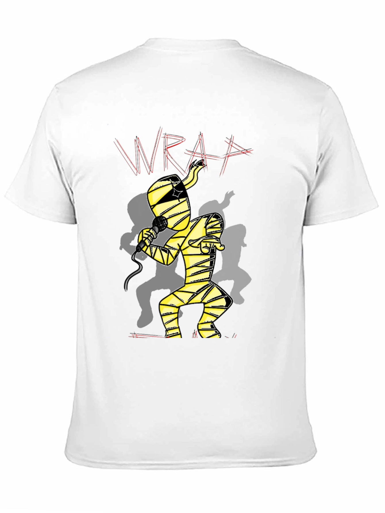 Wrap Mummy Rapper Graphic Tee