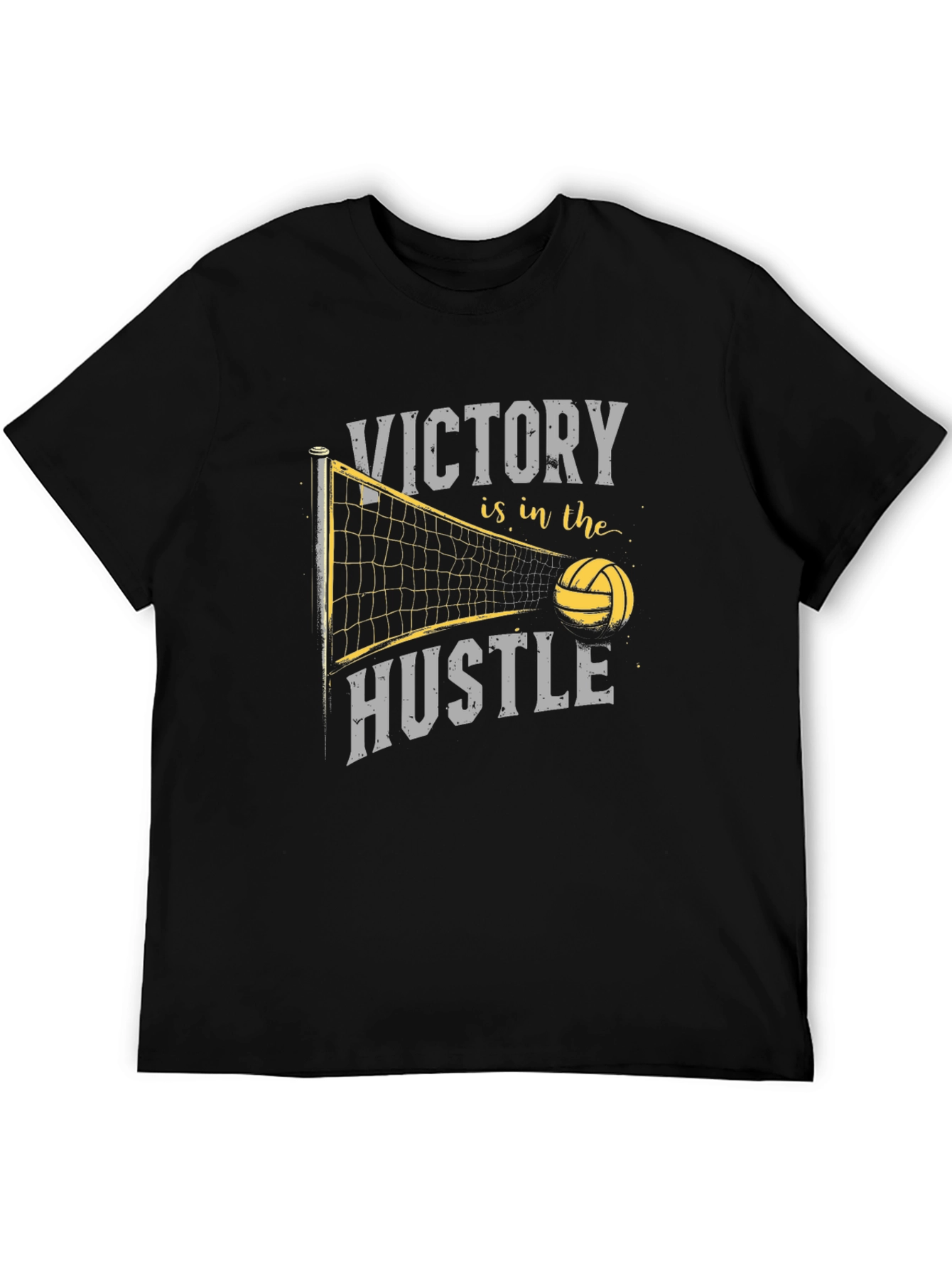 Victory is in the Hustle Volleyball T-Shirt