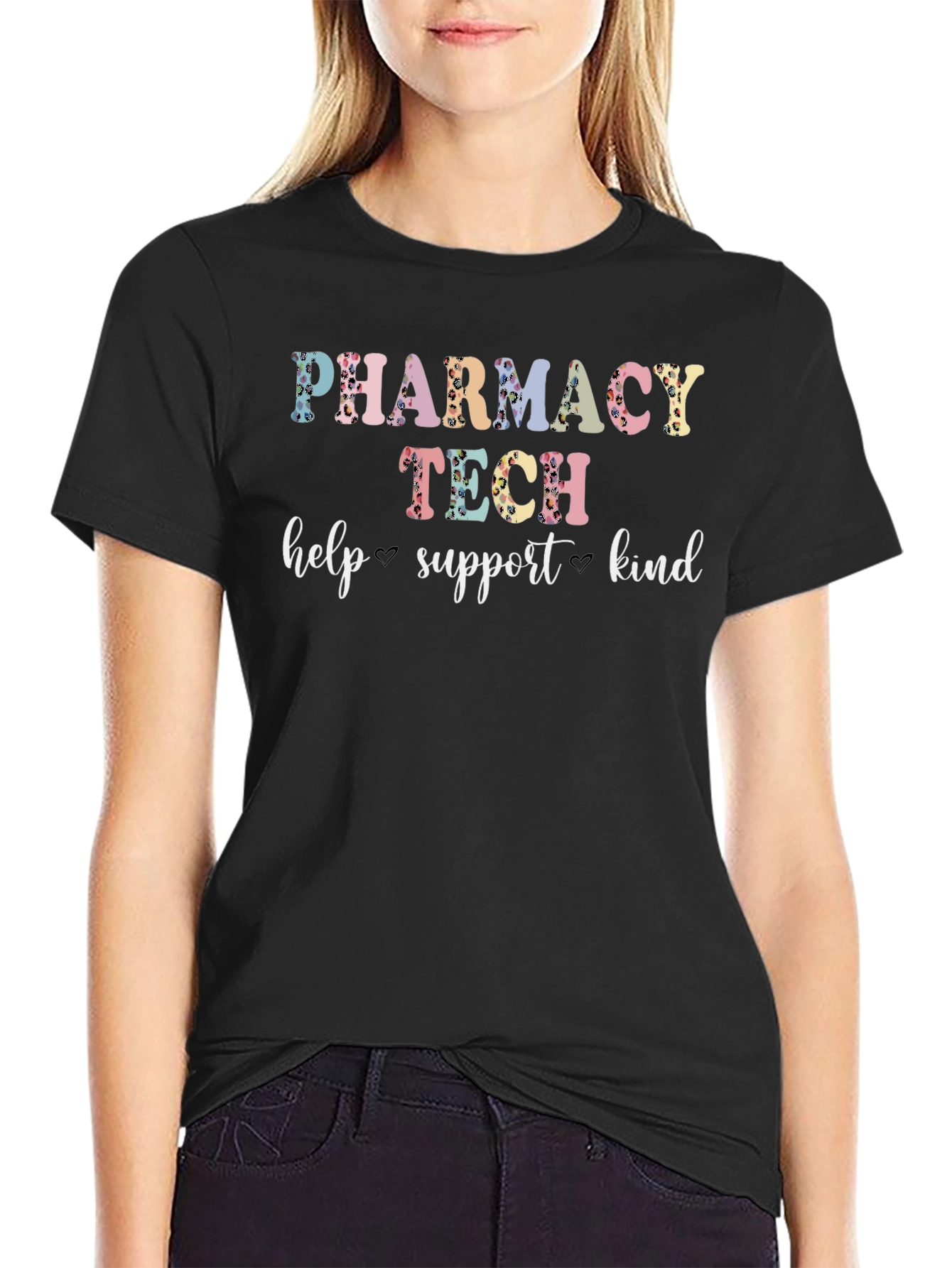 Pharmacy Tech T-Shirt - Help Support Kind