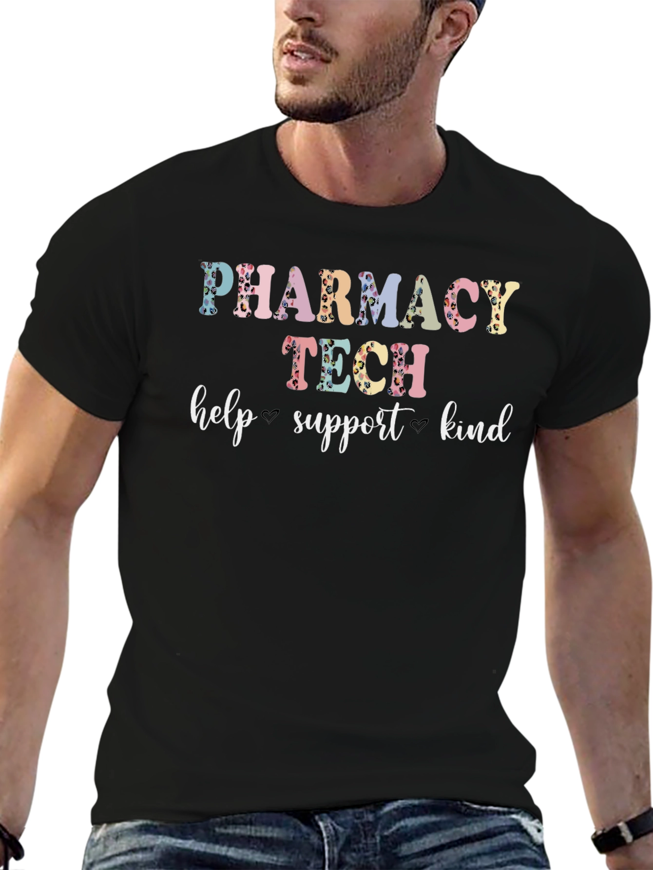 Pharmacy Tech T-Shirt - Help Support Kind