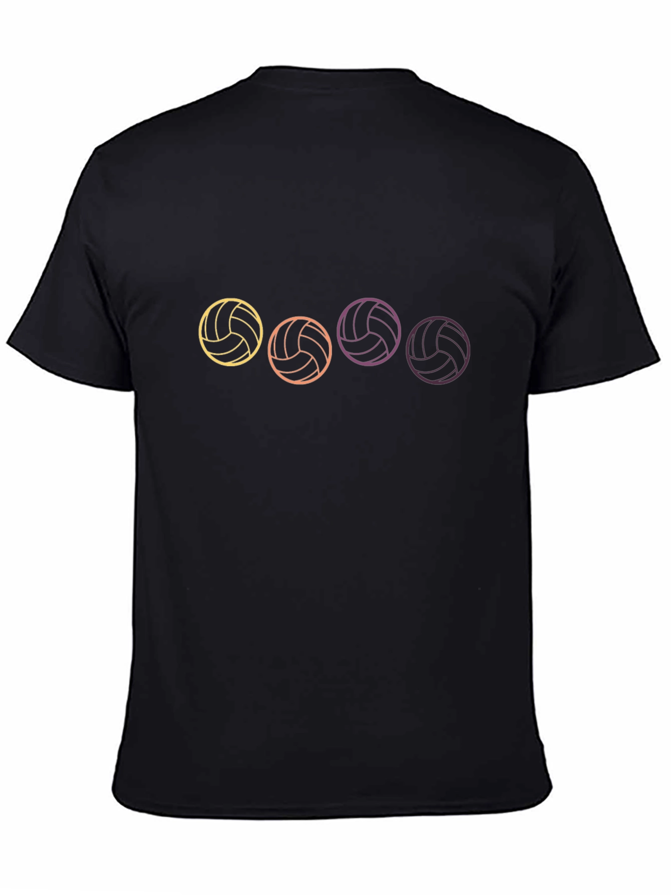 Volleyball Graphic T-Shirt - Sporty Style