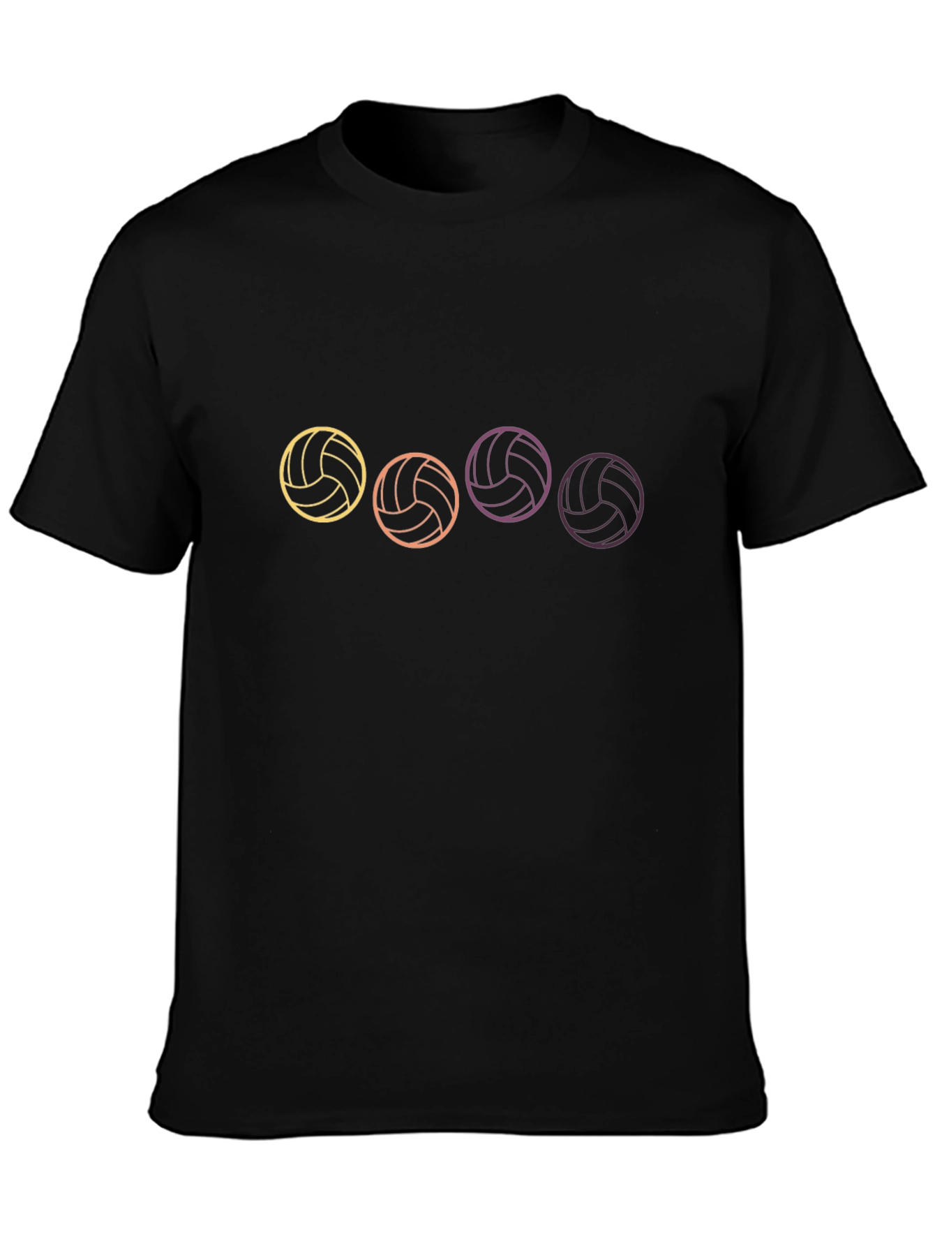 Volleyball Graphic T-Shirt - Sporty Style