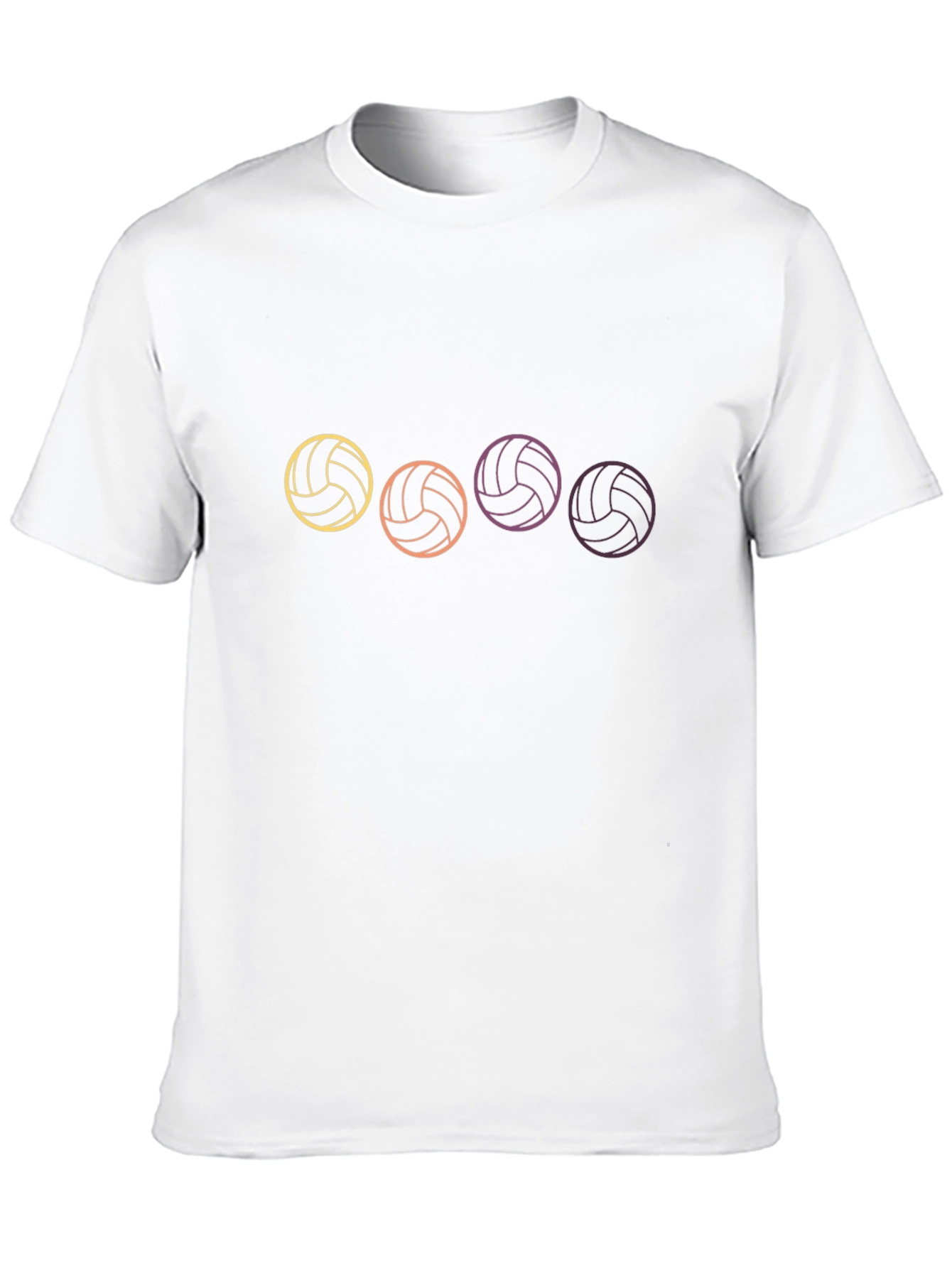 Volleyball Graphic T-Shirt - Sporty Style