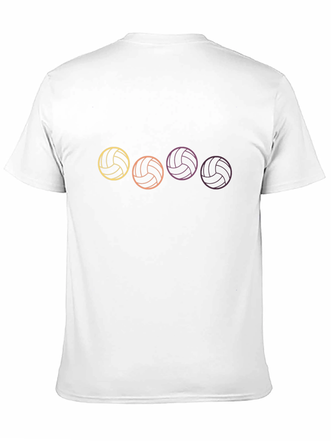 Volleyball Graphic T-Shirt - Sporty Style