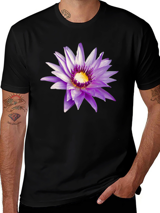 Lotus Flower Graphic T-Shirt