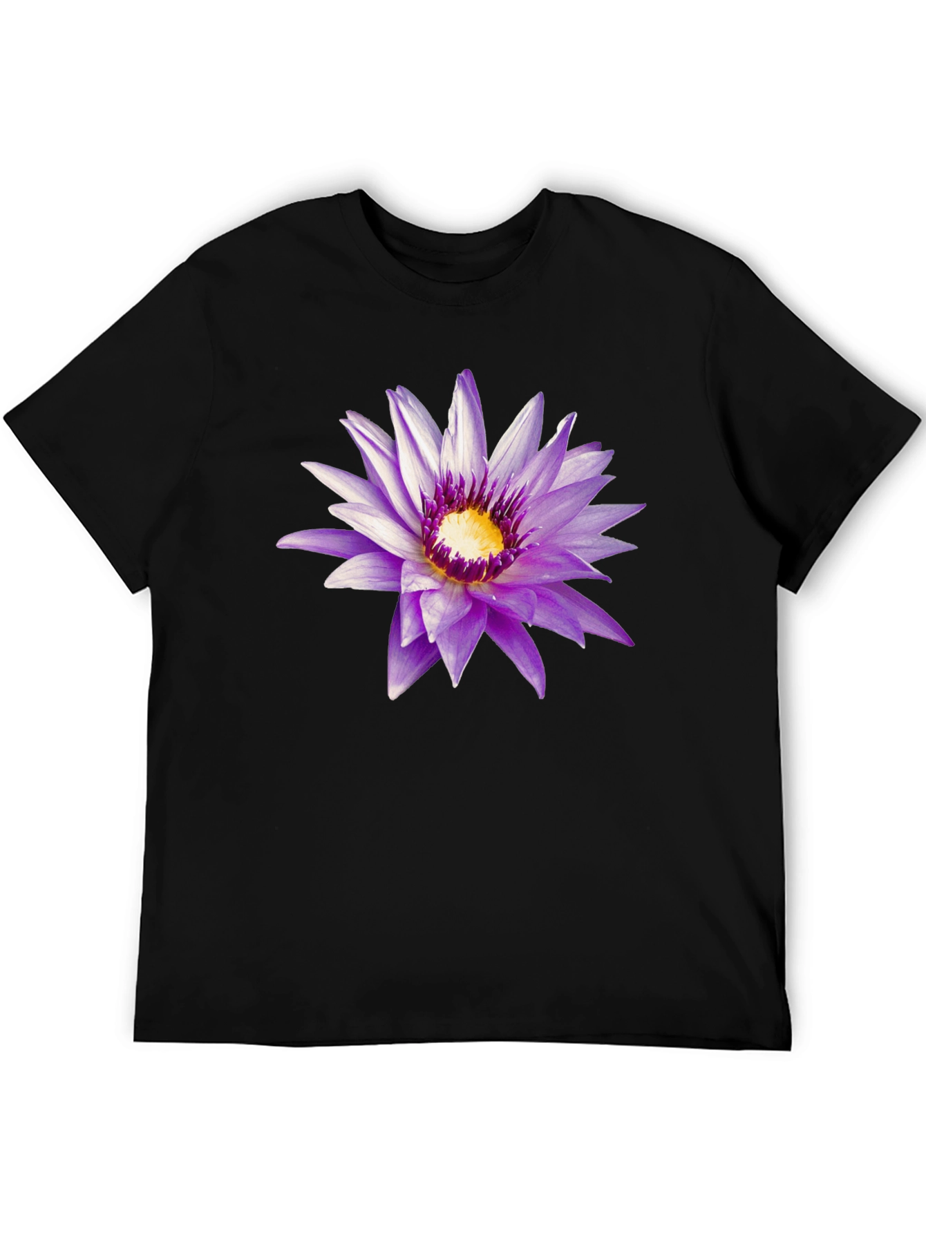 Lotus Flower Graphic T-Shirt