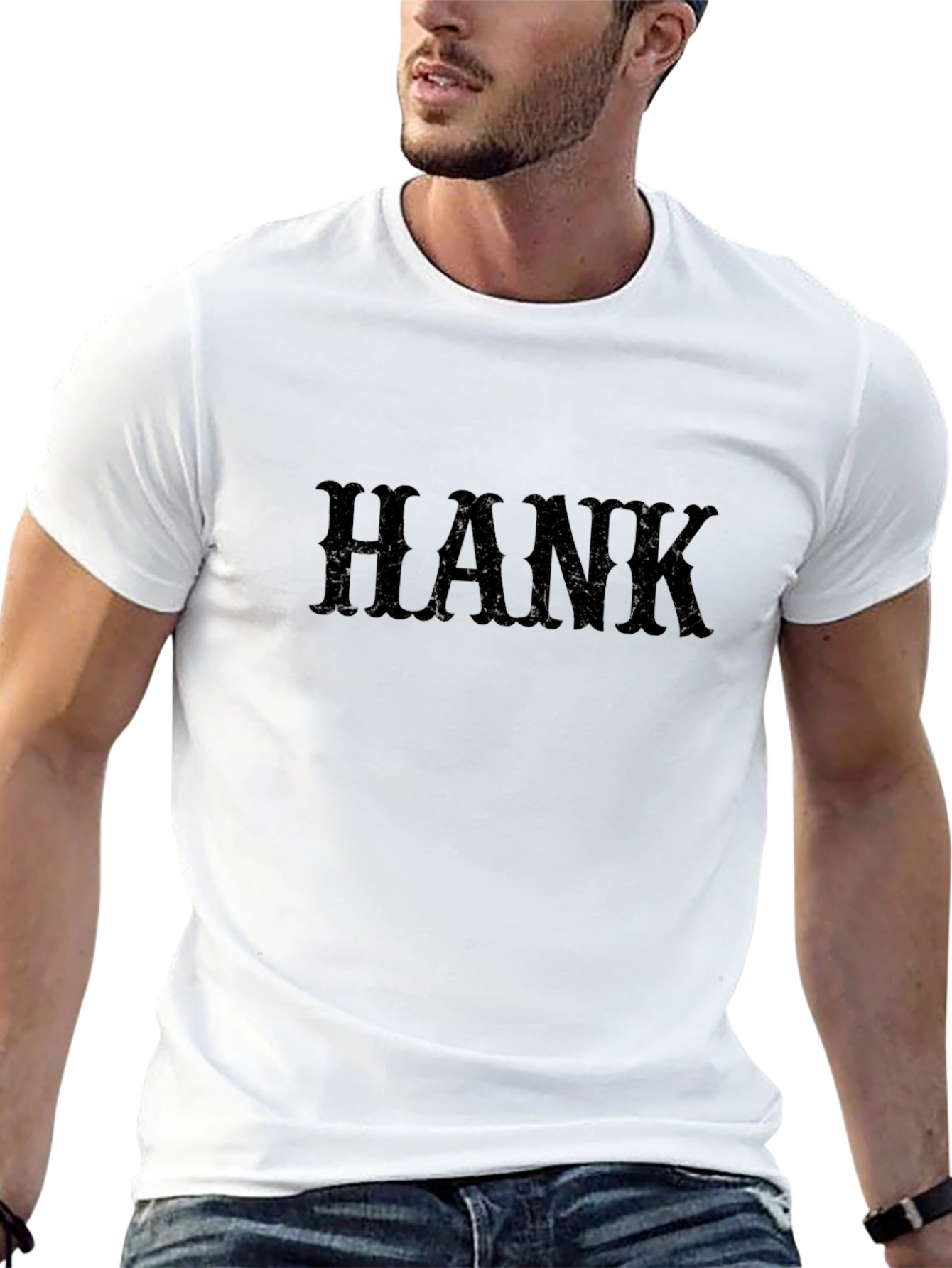 Hank Graphic T-Shirt - Classic Western Style