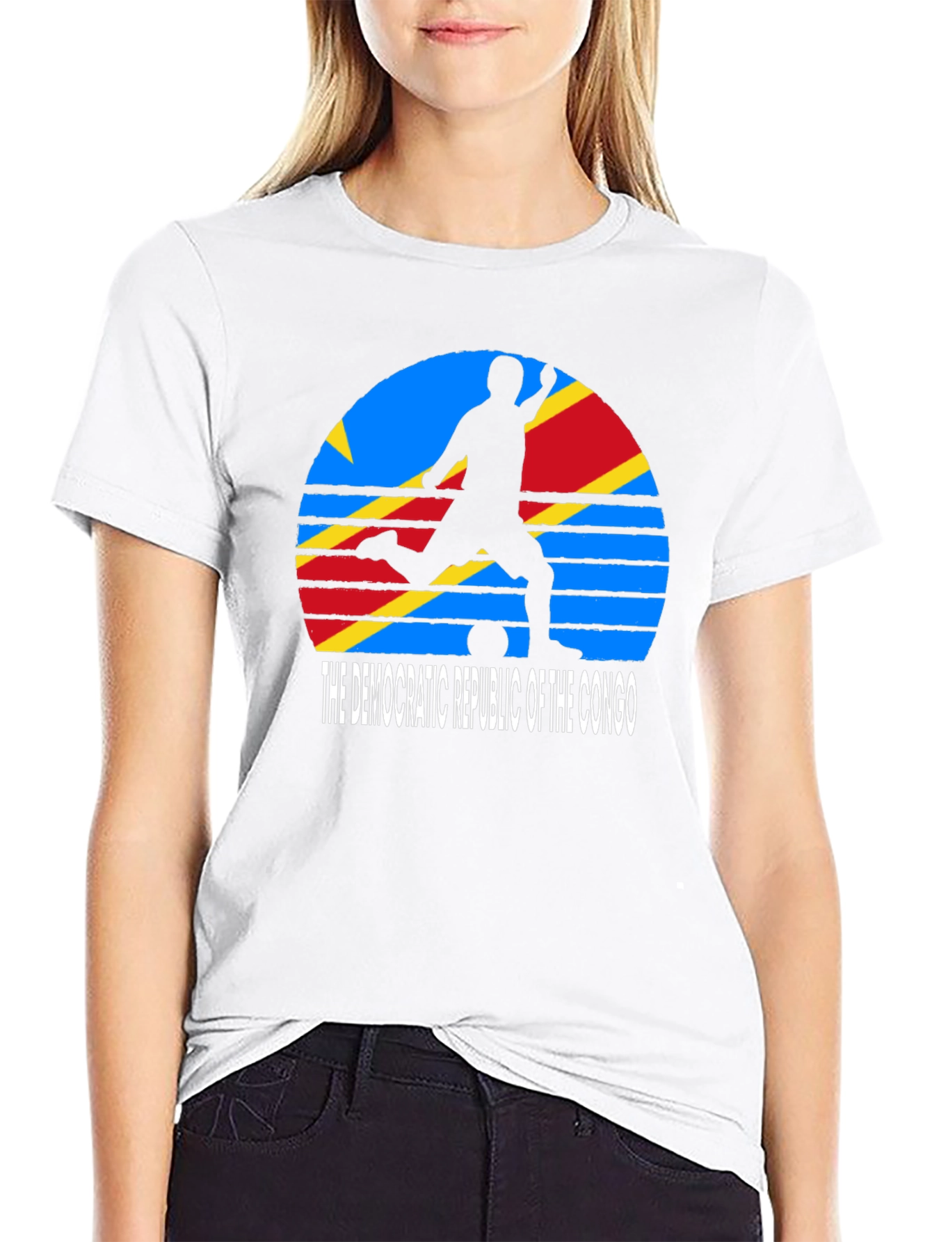 Democratic Republic of the Congo Soccer T-Shirt