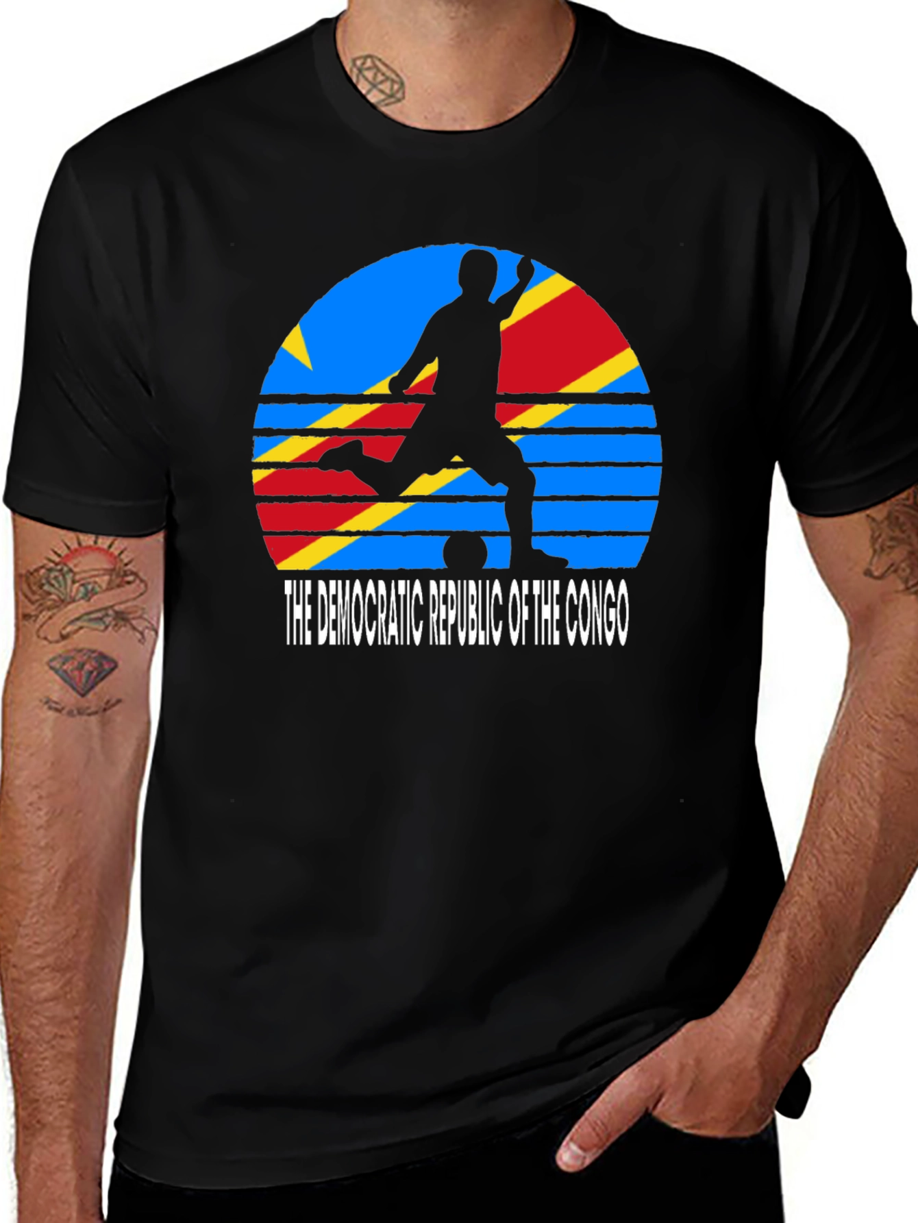 Democratic Republic of the Congo Soccer T-Shirt
